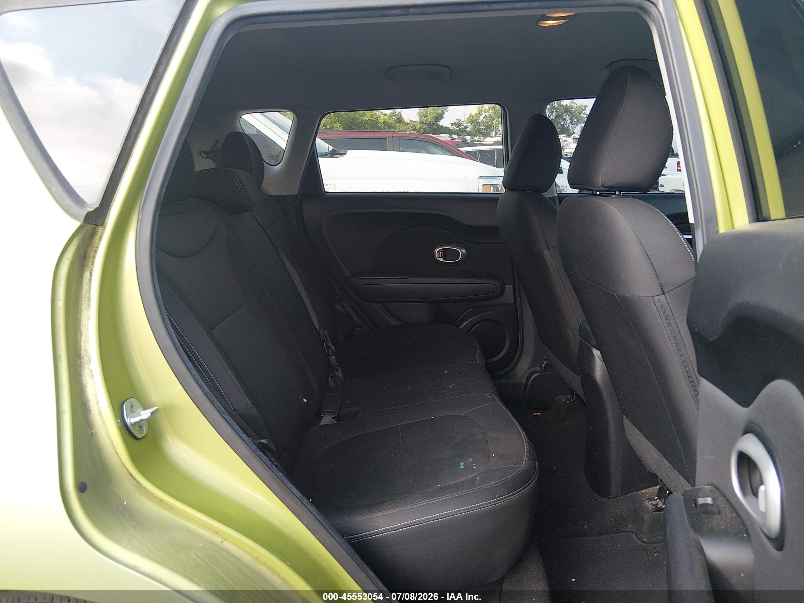 2015 Kia Soul   Green vin: KNDJN2A29F7796099
