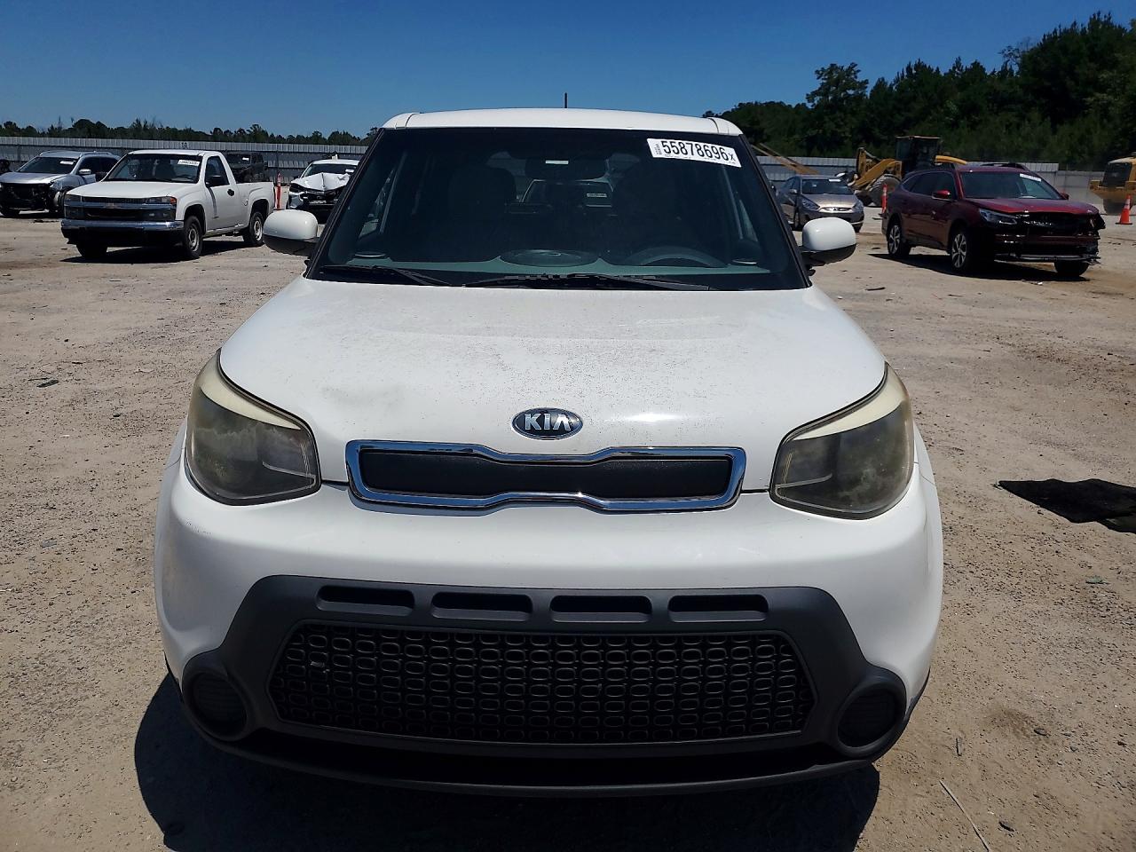 2015 Kia Soul Base White vin: KNDJN2A29F7798080