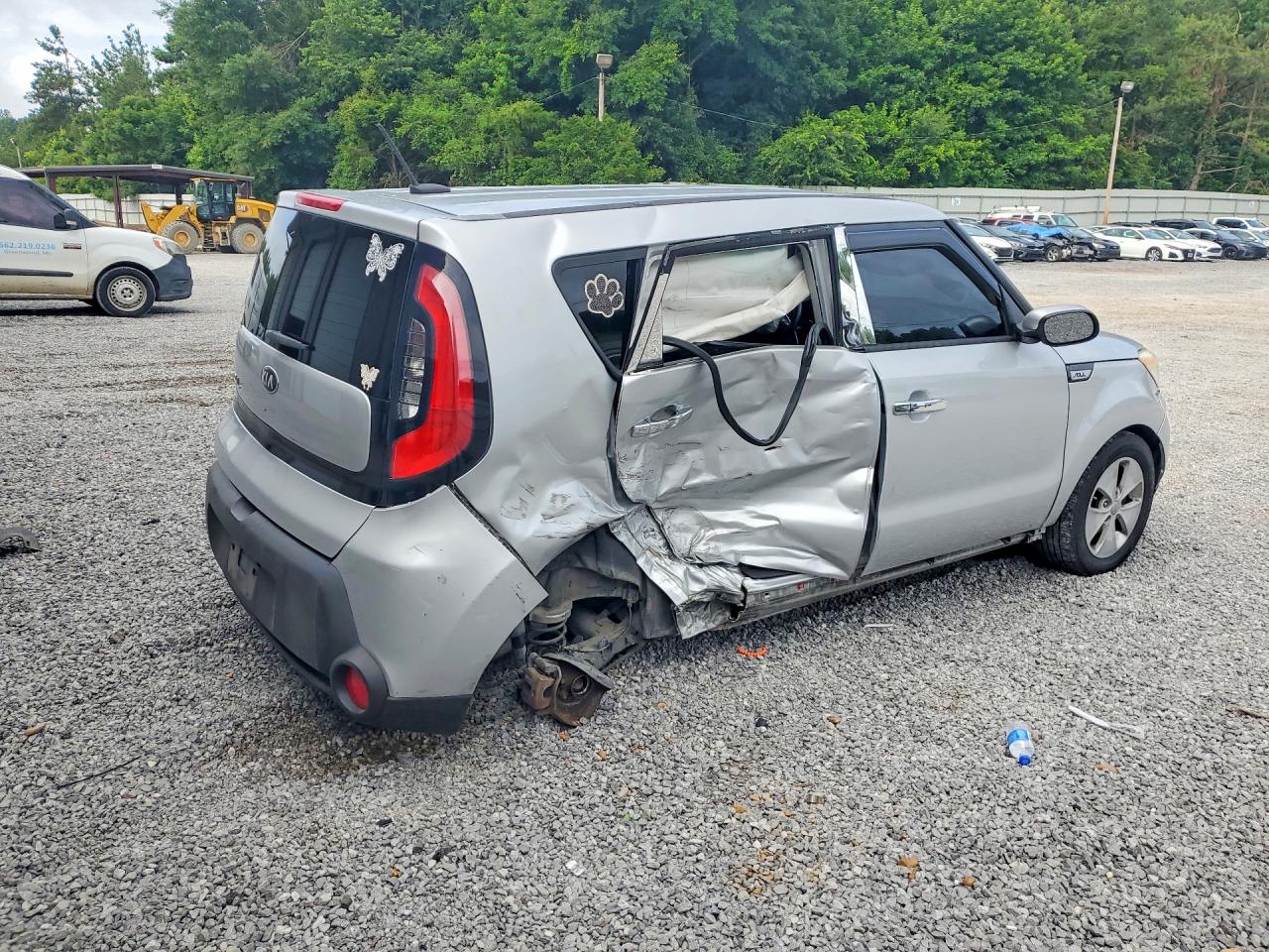 2015 Kia Soul Base Gray vin: KNDJN2A29F7798516