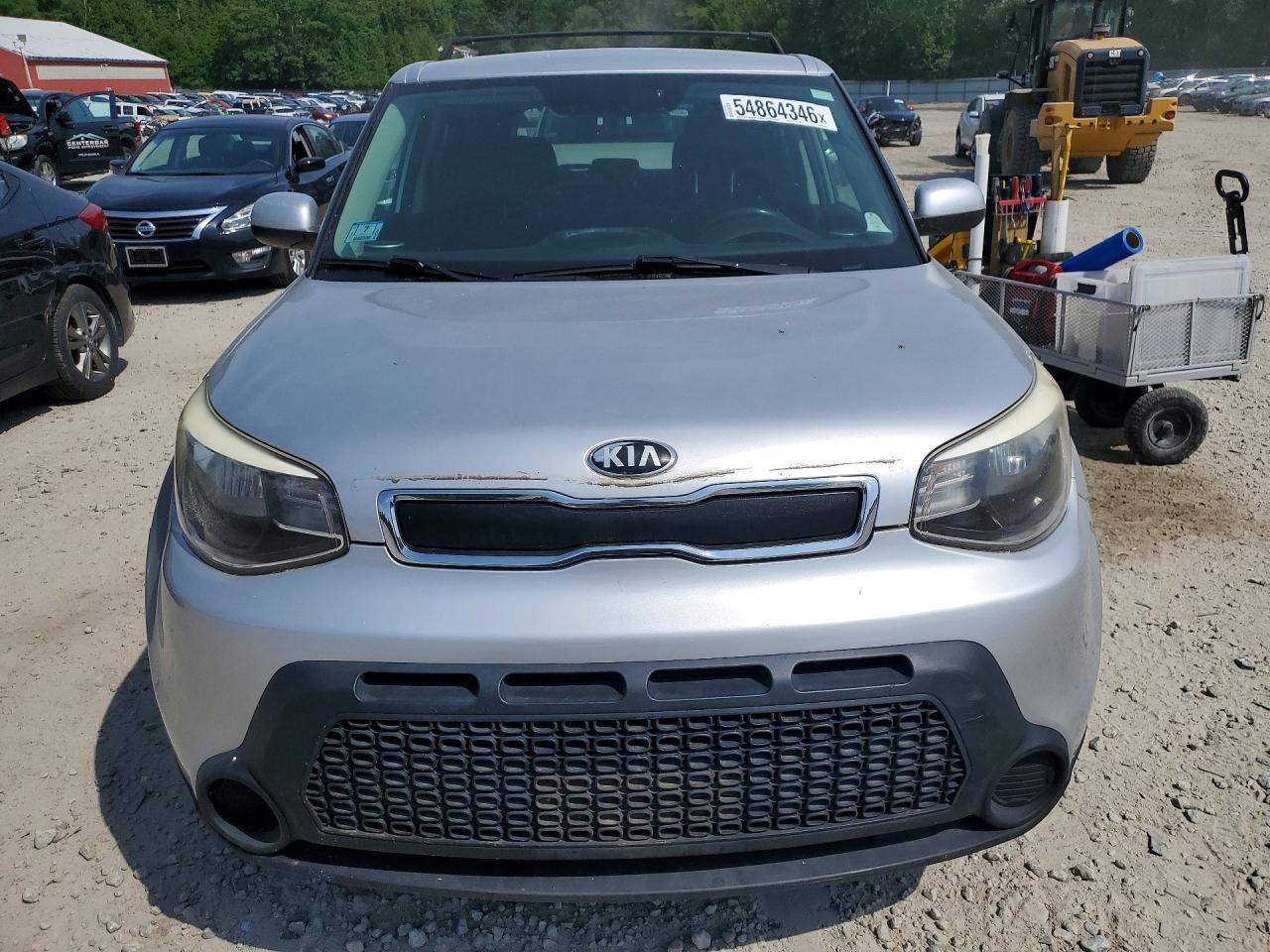 2015 Kia Soul Base Серебряный vin: KNDJN2A29F7817016