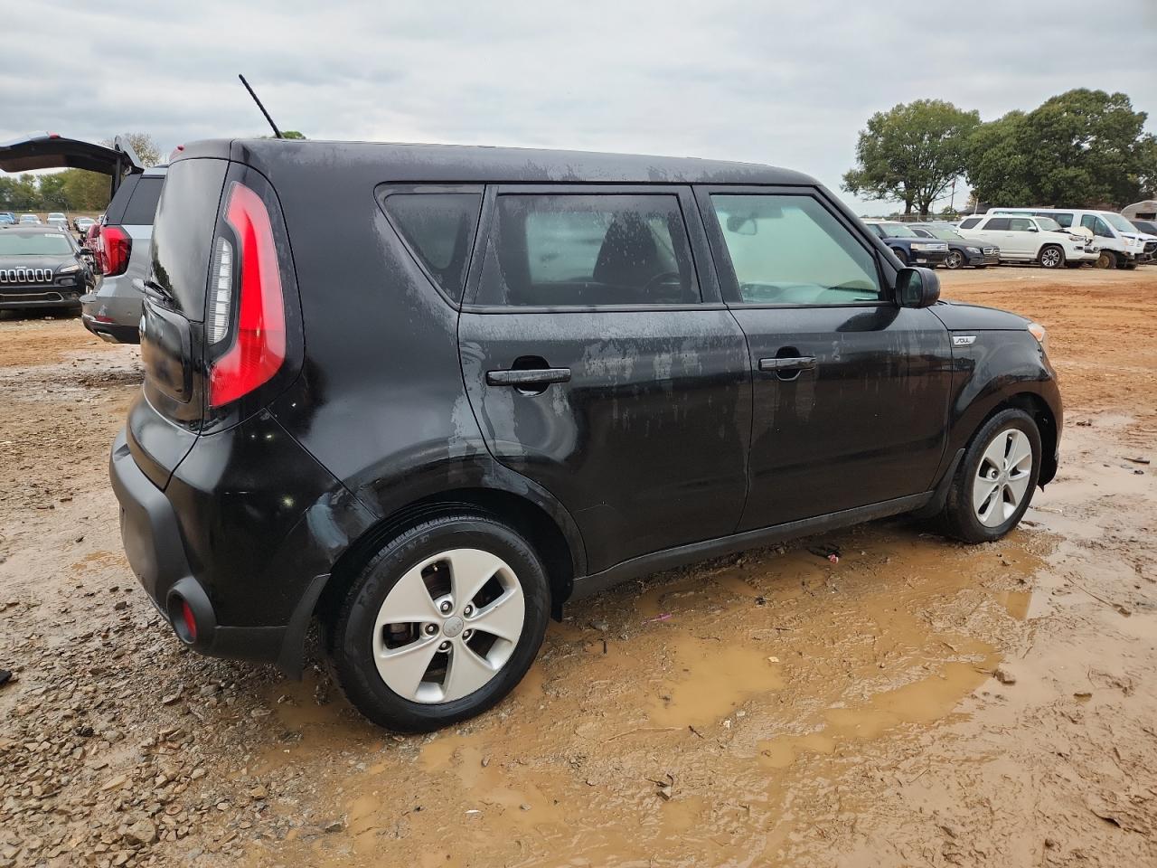 2016 Kia Soul Base Черный vin: KNDJN2A29G7303555