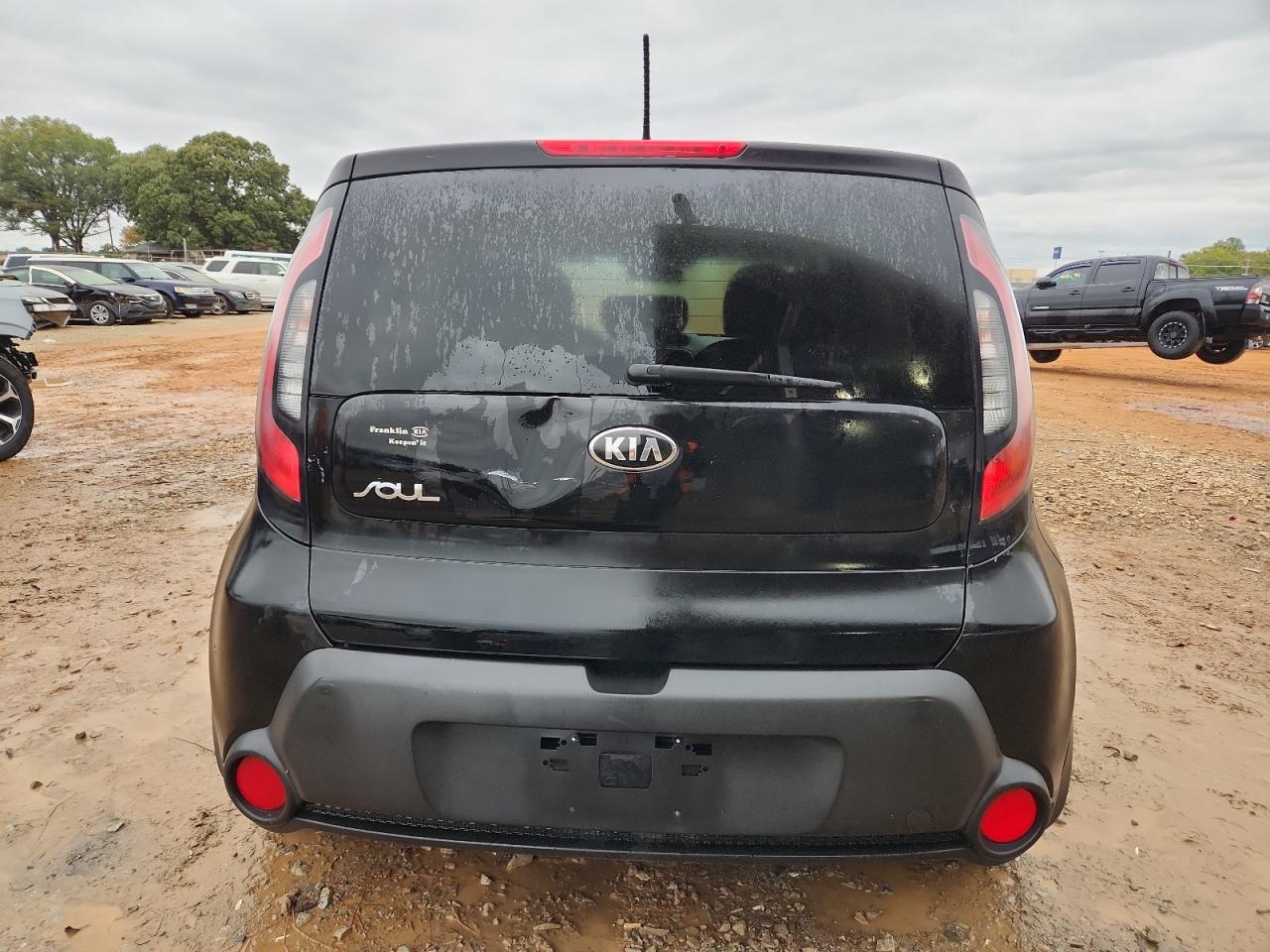 2016 Kia Soul Base Черный vin: KNDJN2A29G7303555