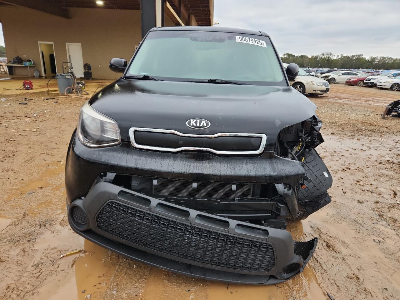 2016 Kia Soul Base Черный vin: KNDJN2A29G7303555