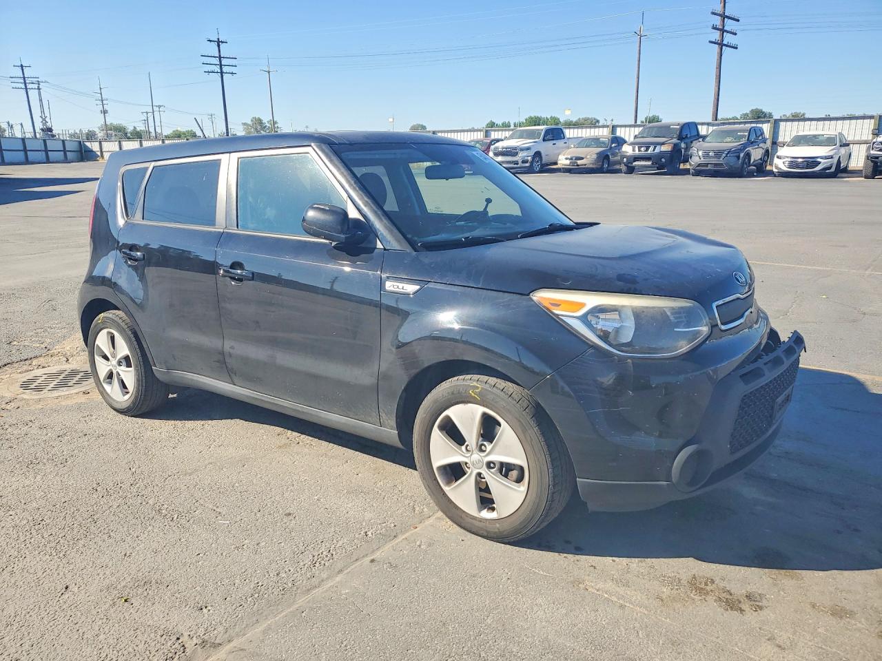 2016 Kia Soul Base Black vin: KNDJN2A29G7829832