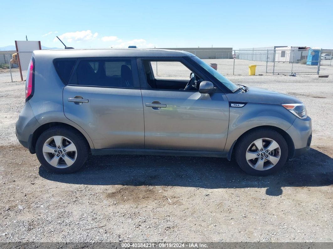 2019 Kia Soul   Gray vin: KNDJN2A29K7672439