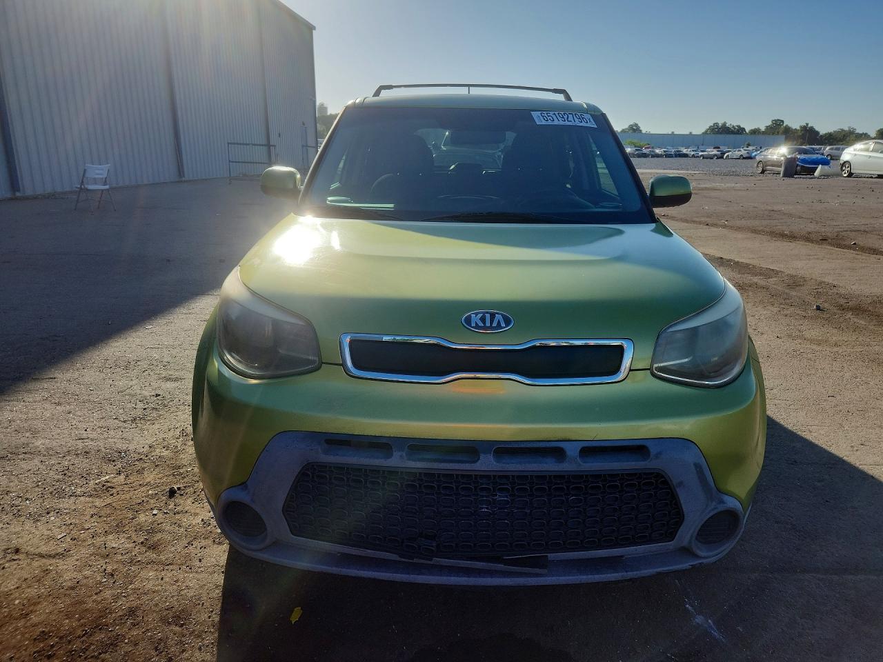2015 Kia Soul Base Green vin: KNDJN2A2X7799884