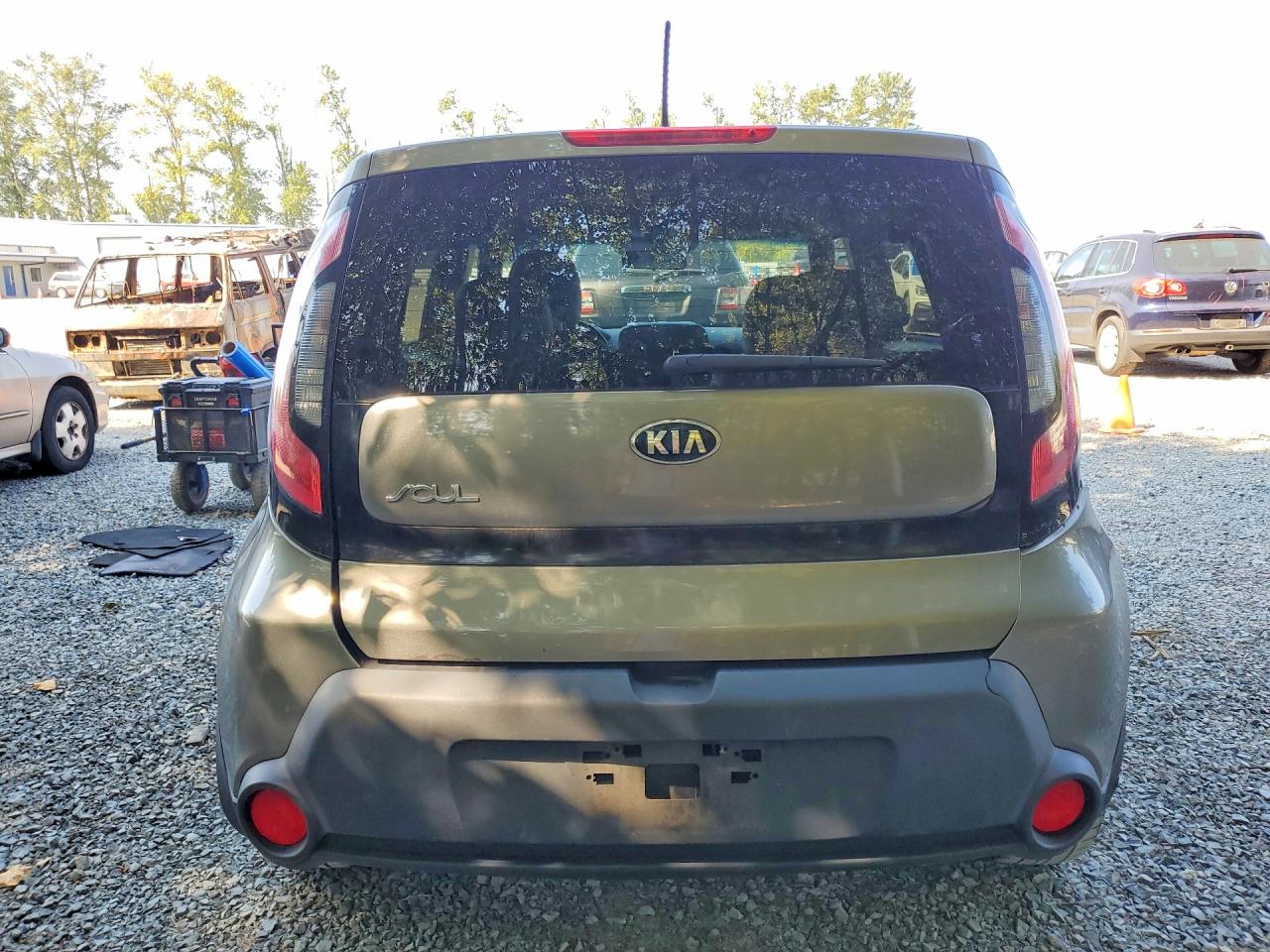 2014 Kia Soul Base Tan vin: KNDJN2A2XE7003357