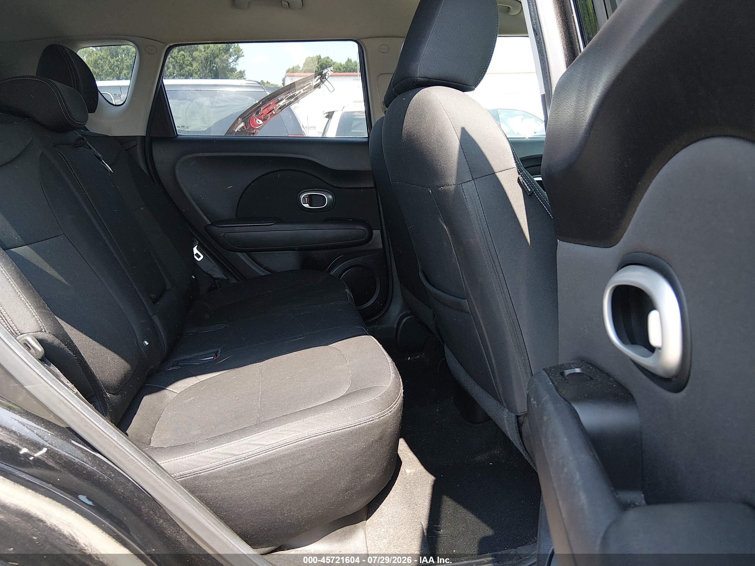 2014 Kia Soul   Black vin: KNDJN2A2XE7048119