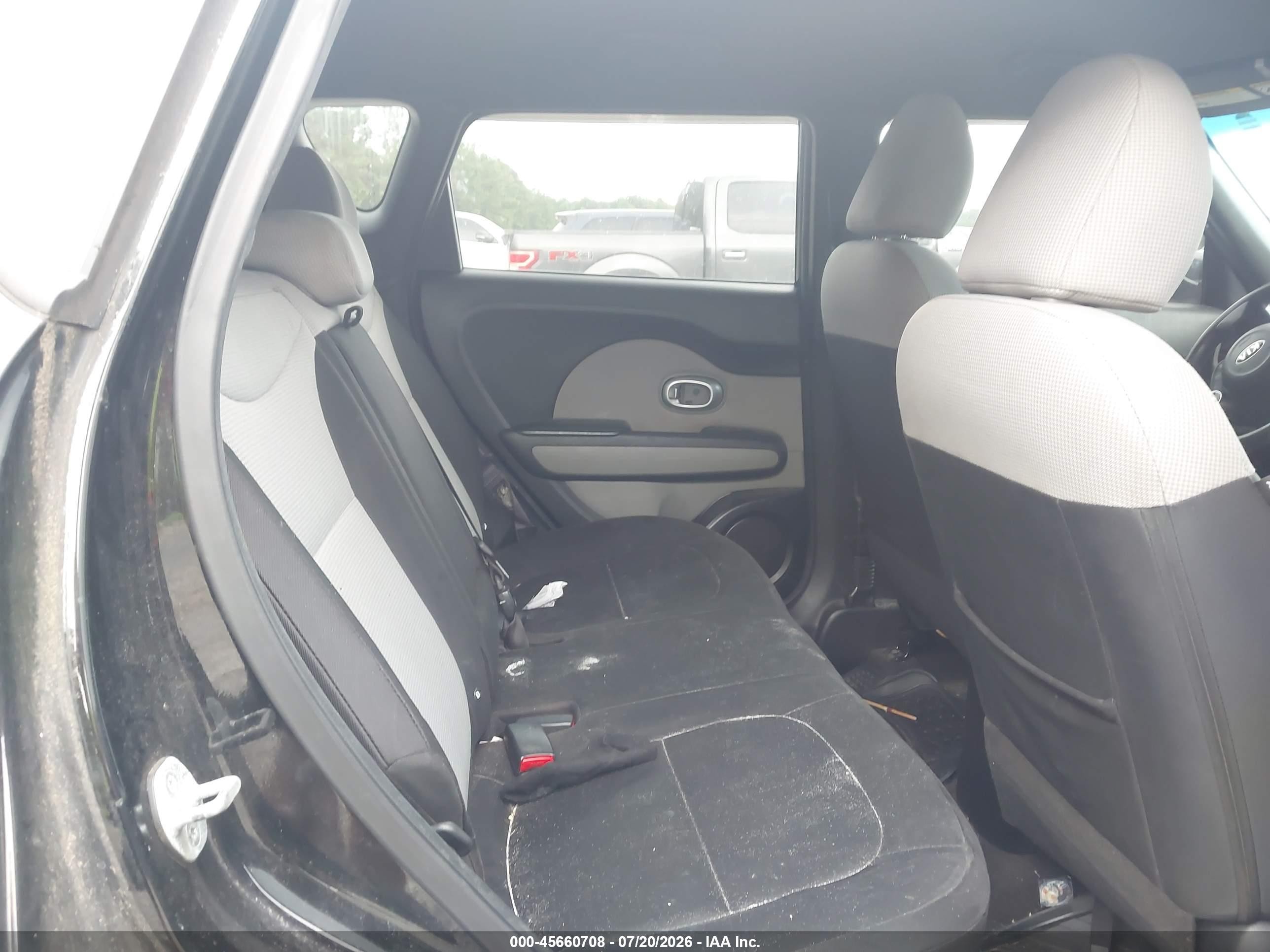 2014 Kia Soul   Black vin: KNDJN2A2XE7054289