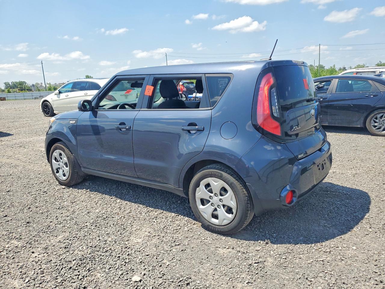 2014 Kia Soul Base Blue vin: KNDJN2A2XE7083839