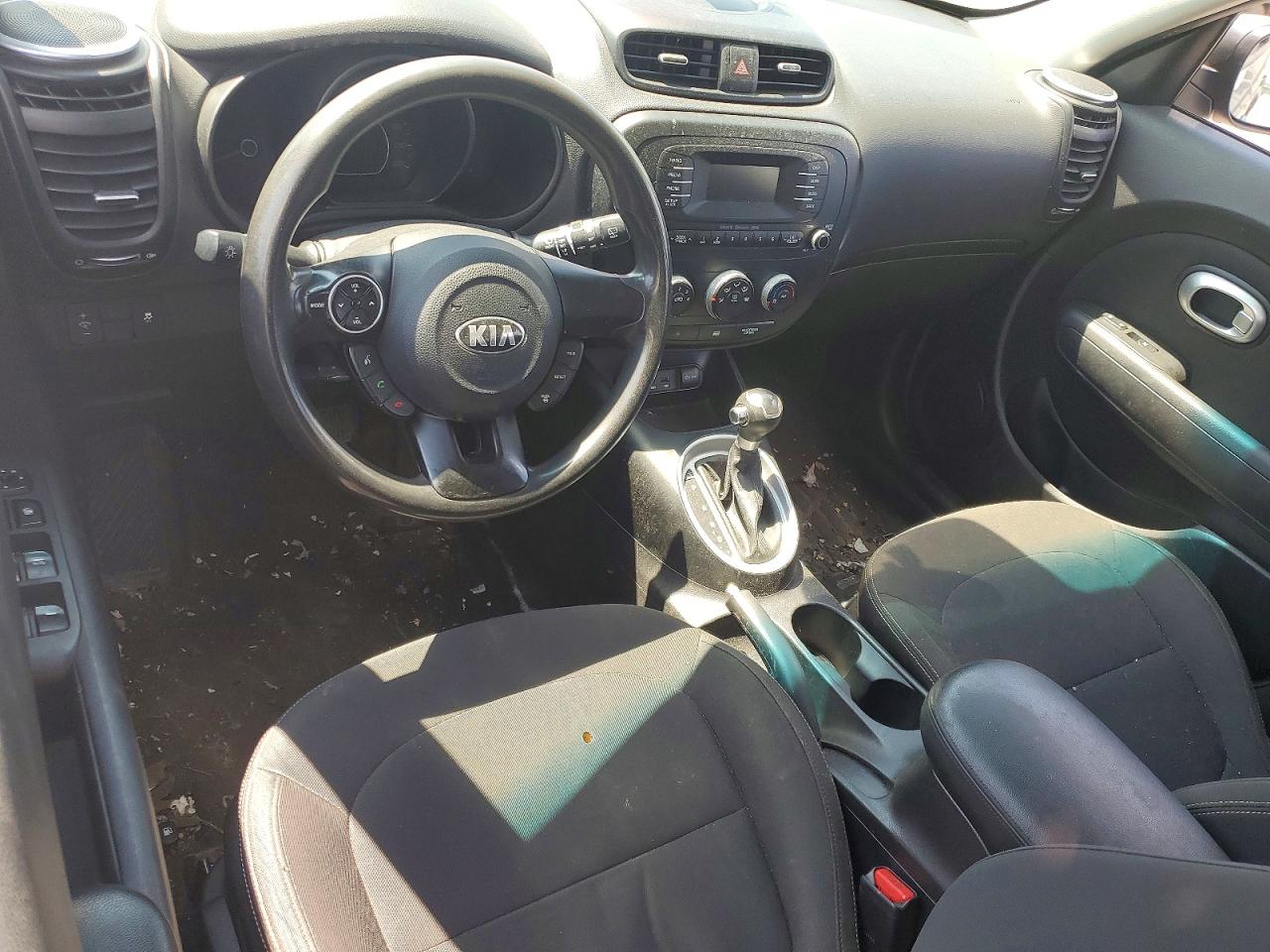 2014 Kia Soul Base Blue vin: KNDJN2A2XE7083839
