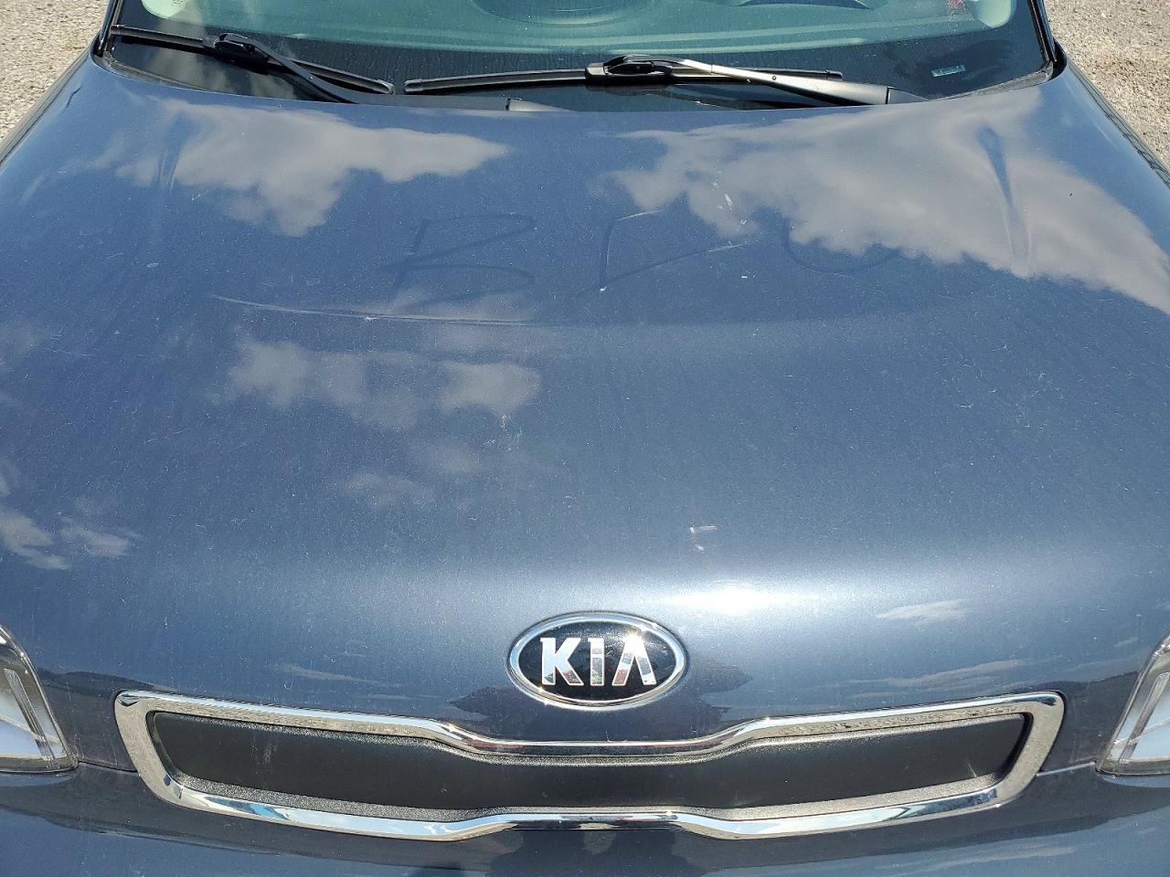 2014 Kia Soul Base Blue vin: KNDJN2A2XE7083839