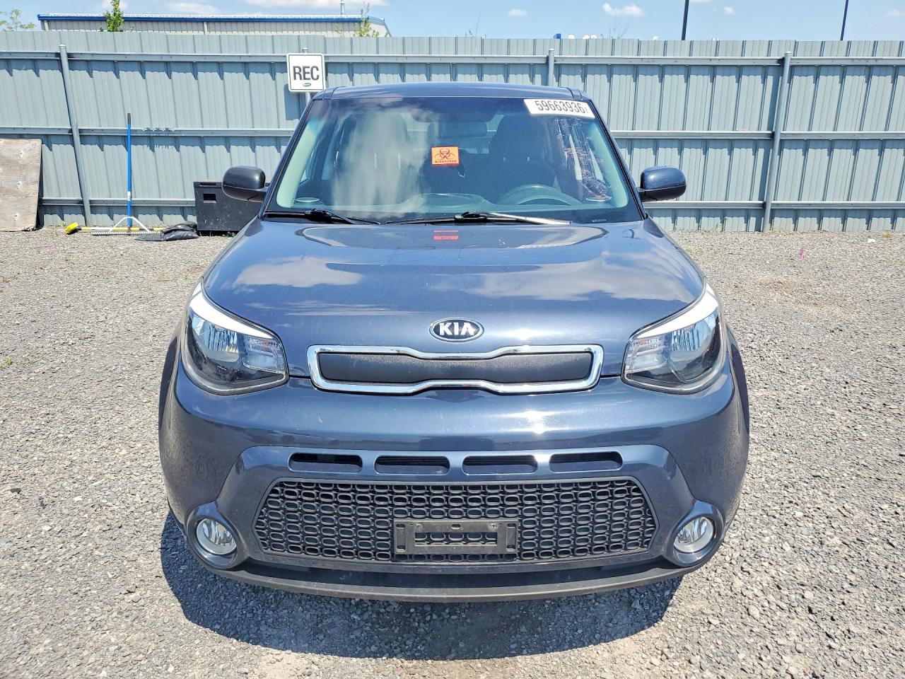 2014 Kia Soul Base Blue vin: KNDJN2A2XE7083839
