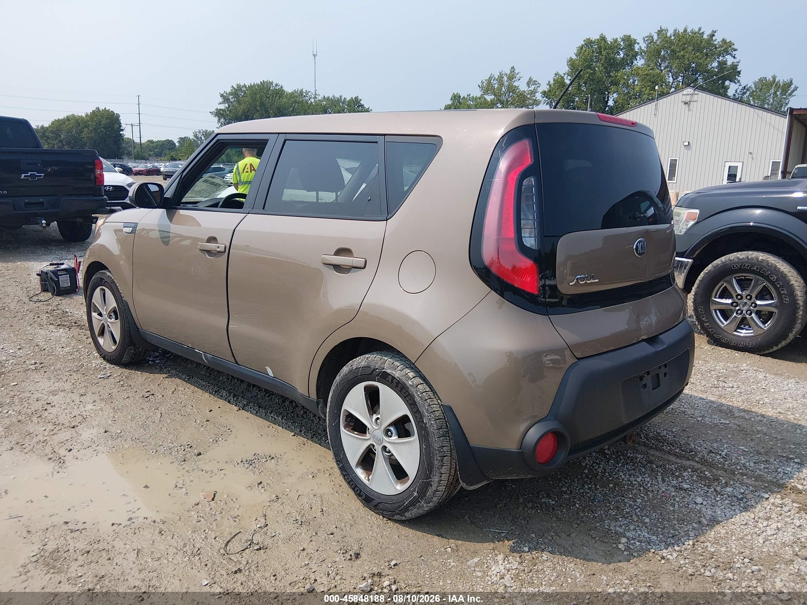 2014 Kia Soul   Коричневый vin: KNDJN2A2XE7090032
