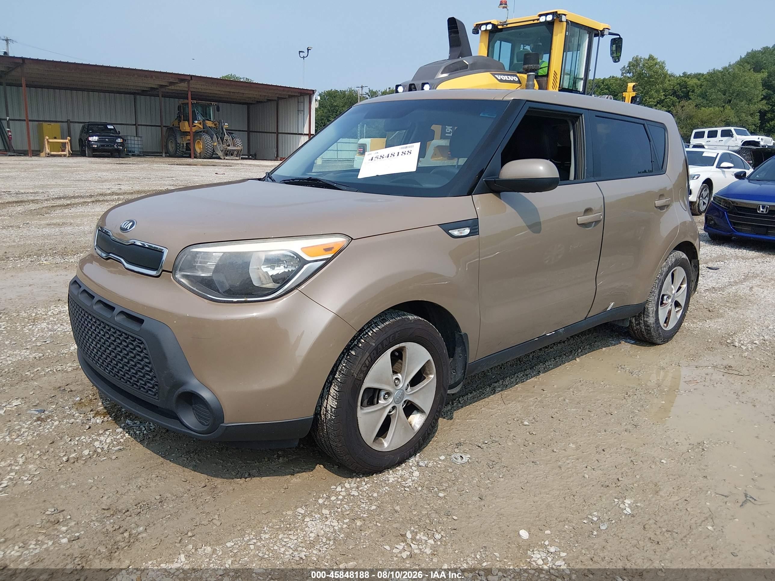 2014 Kia Soul   Коричневый vin: KNDJN2A2XE7090032