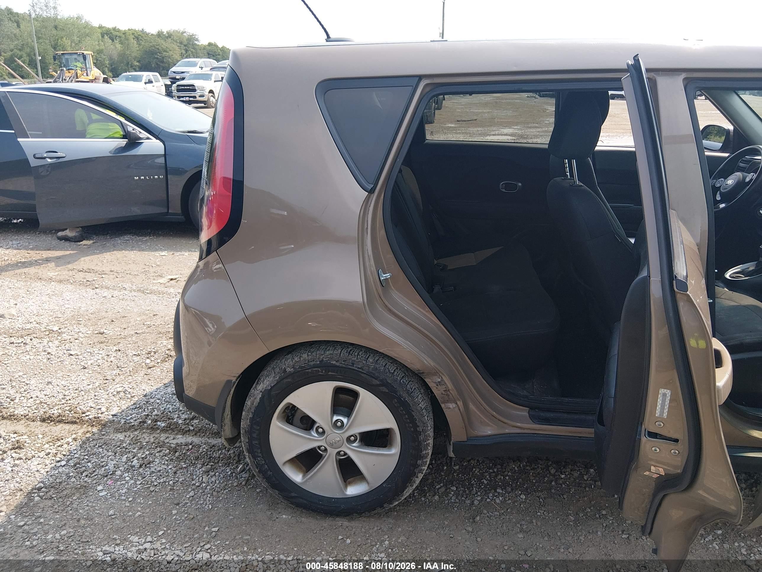2014 Kia Soul   Коричневый vin: KNDJN2A2XE7090032
