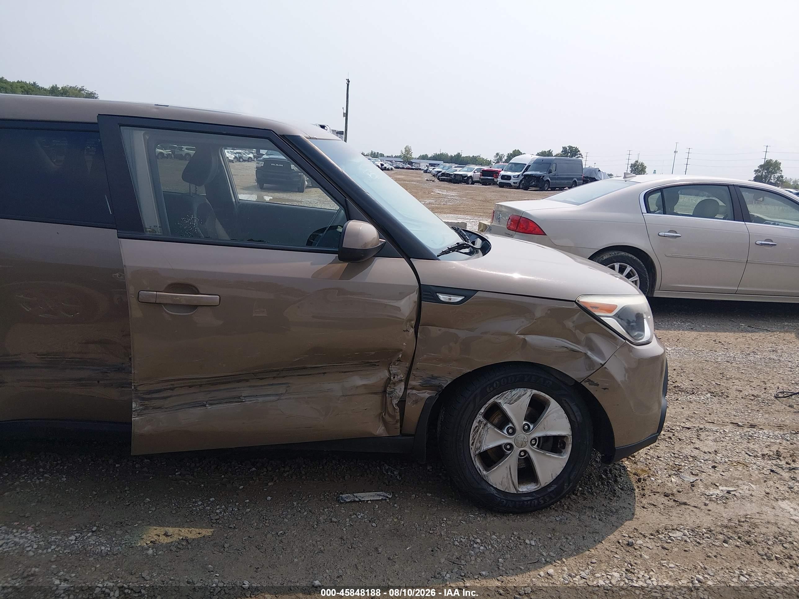 2014 Kia Soul   Коричневый vin: KNDJN2A2XE7090032