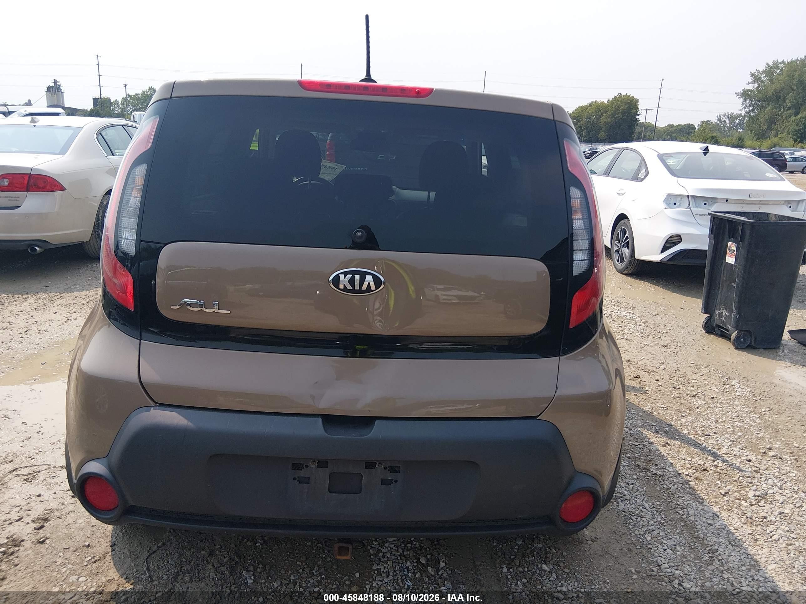 2014 Kia Soul   Коричневый vin: KNDJN2A2XE7090032