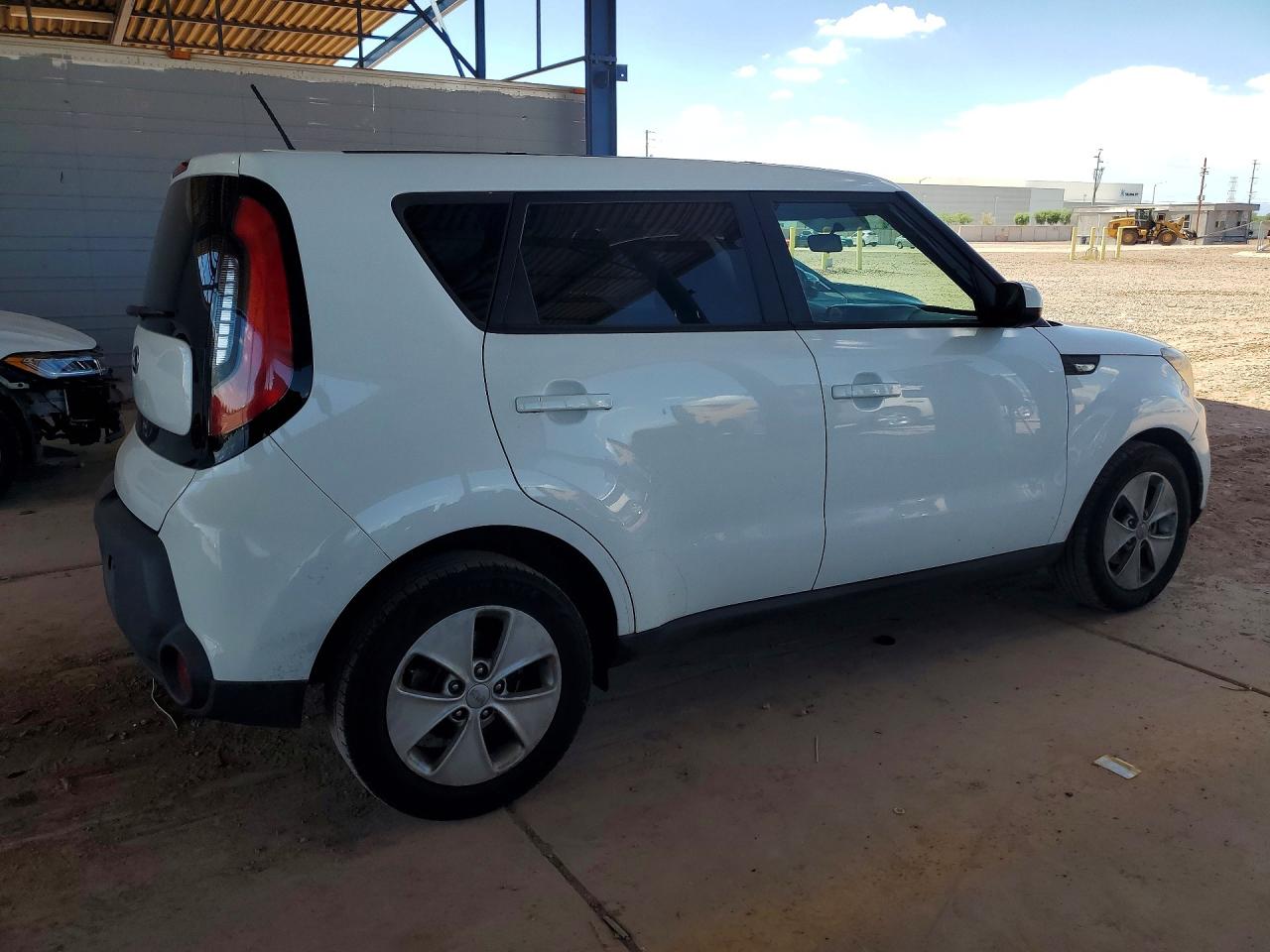 2014 Kia Soul Base White vin: KNDJN2A2XE7096400