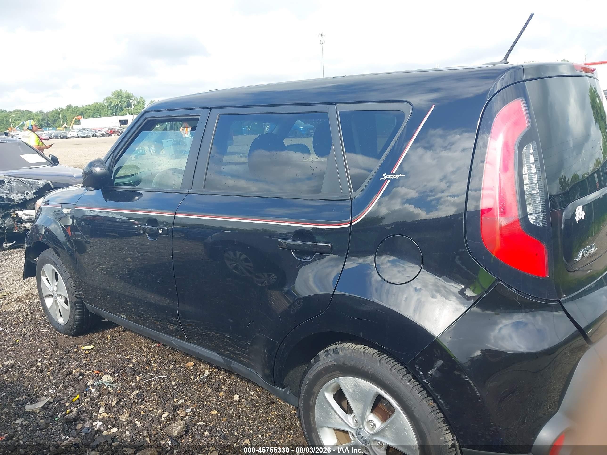 2014 Kia Soul   Черный vin: KNDJN2A2XE7099863