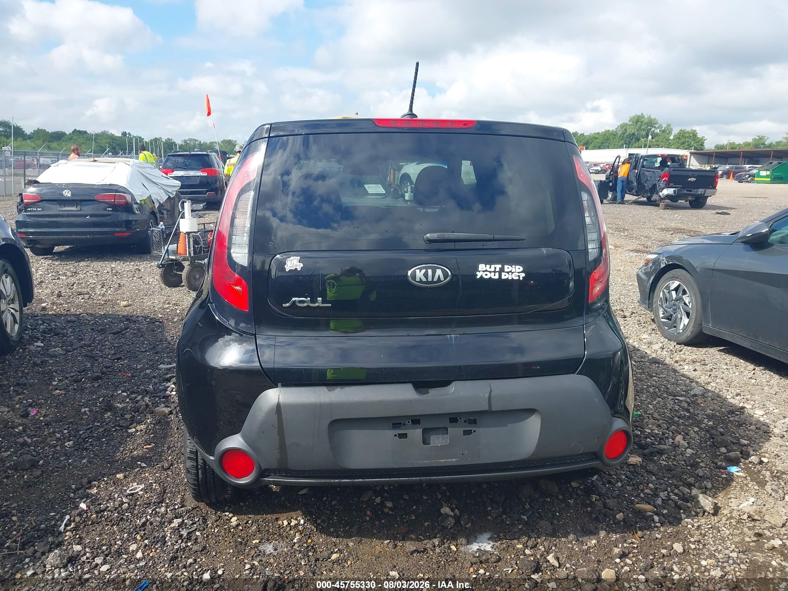 2014 Kia Soul   Черный vin: KNDJN2A2XE7099863