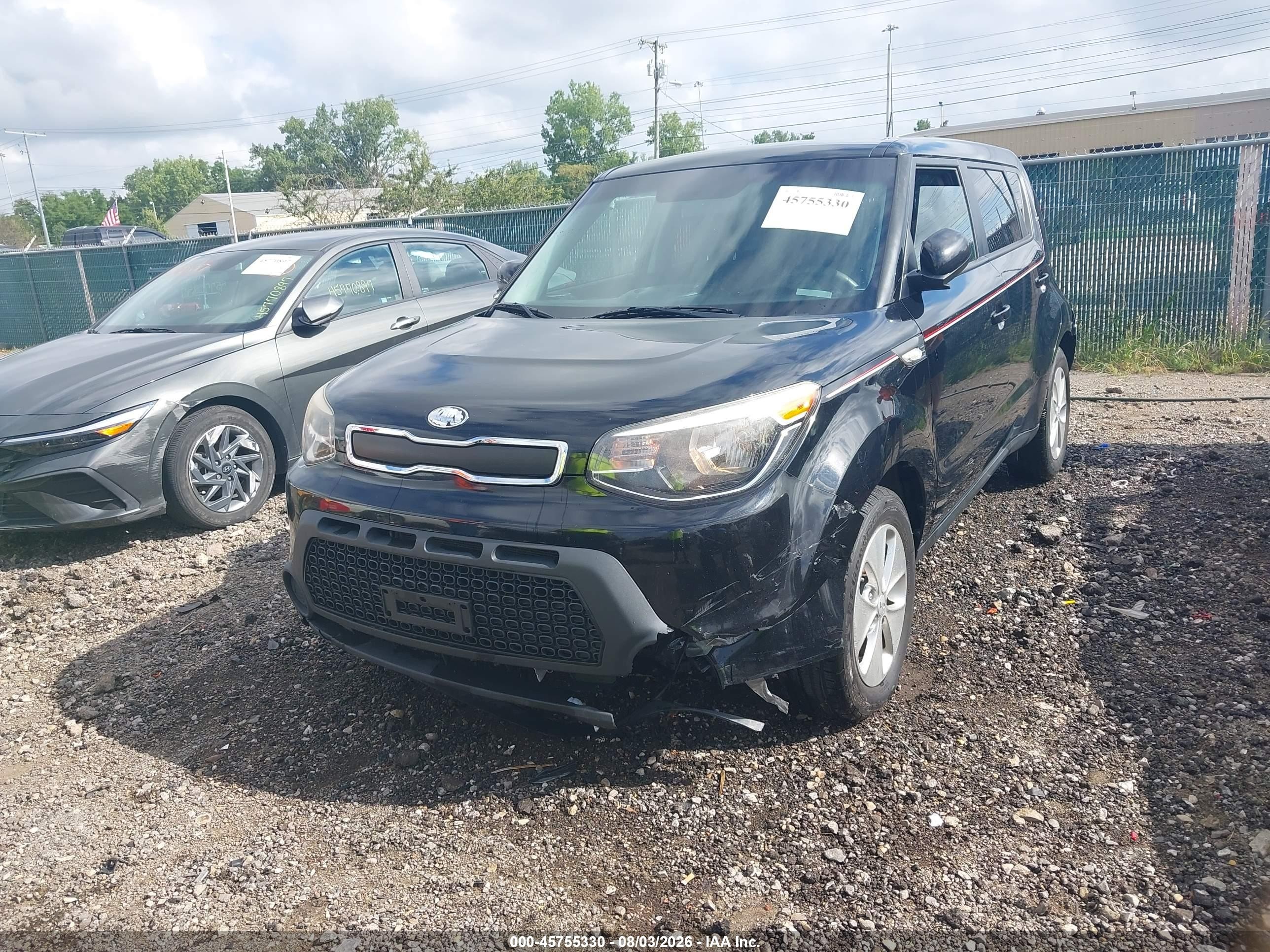 2014 Kia Soul   Черный vin: KNDJN2A2XE7099863