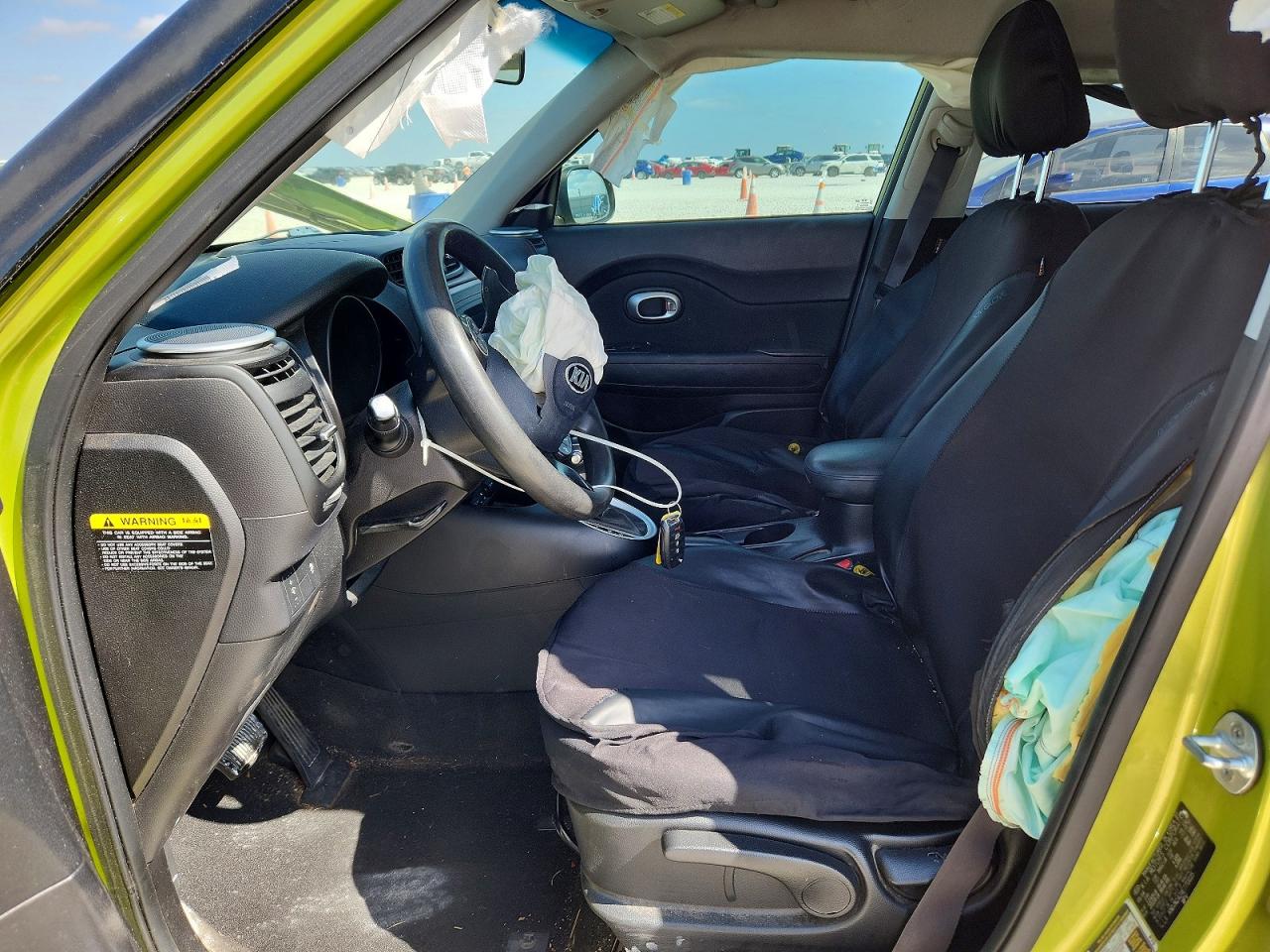 2014 Kia Soul Base Green vin: KNDJN2A2XE7713035