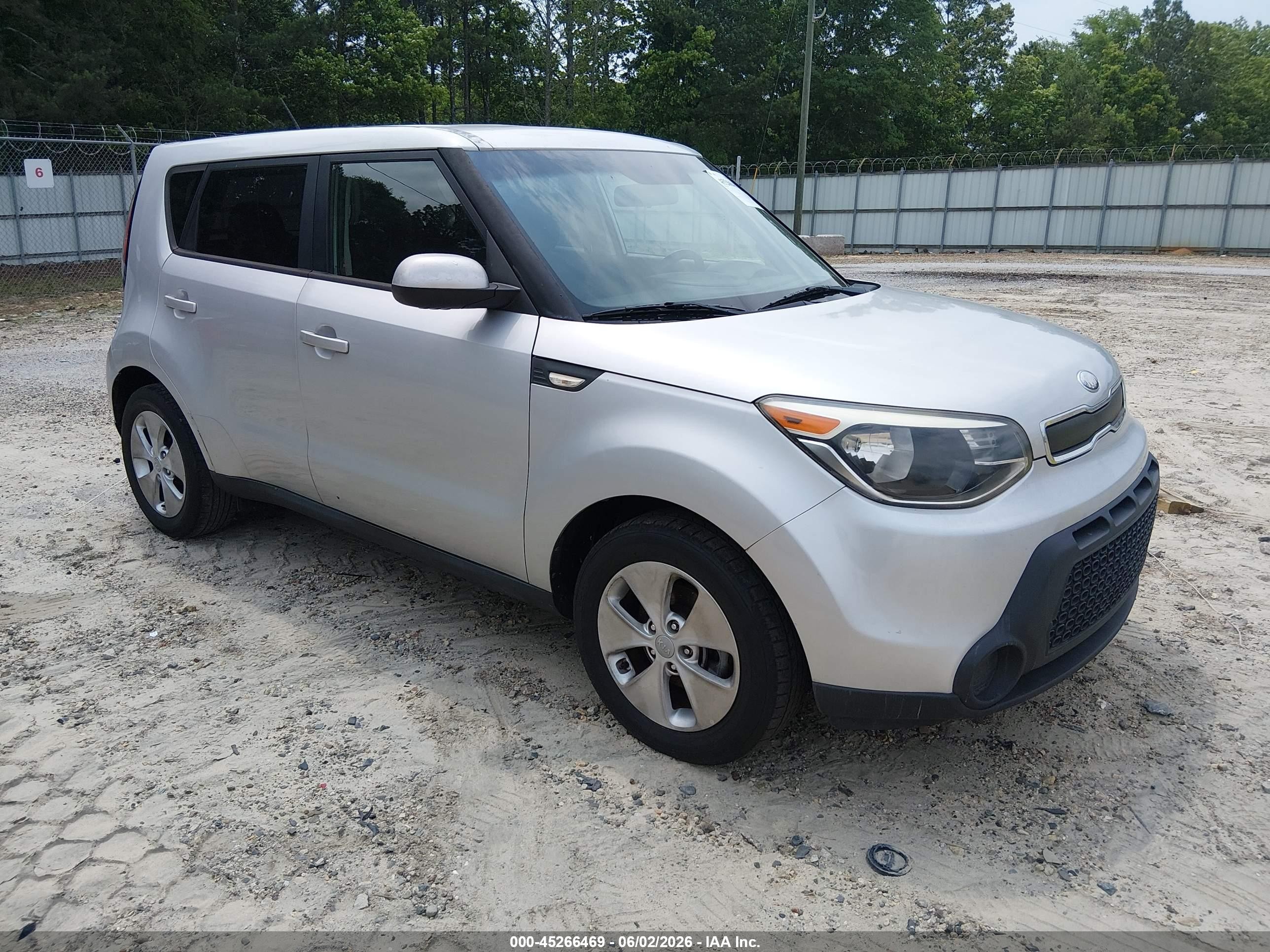 2014 Kia Soul   Silver vin: KNDJN2A2XE7721281