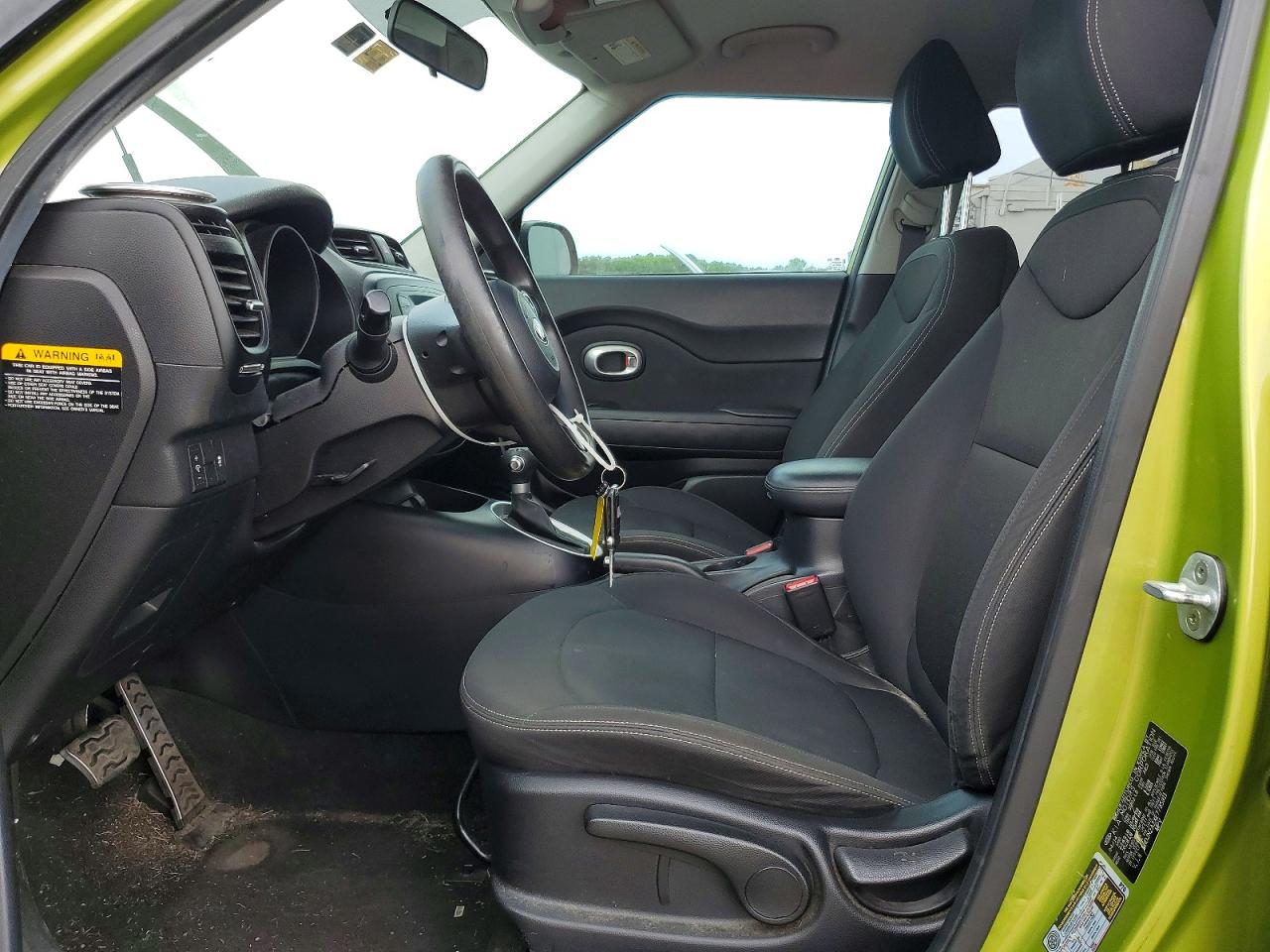 2014 Kia Soul Base Green vin: KNDJN2A2XE7735911