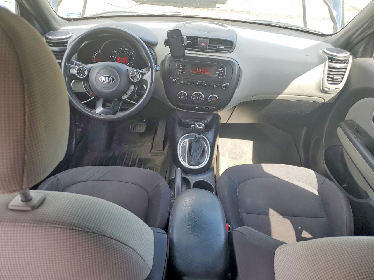2015 Kia Soul Black vin: KNDJN2A2XF7133138