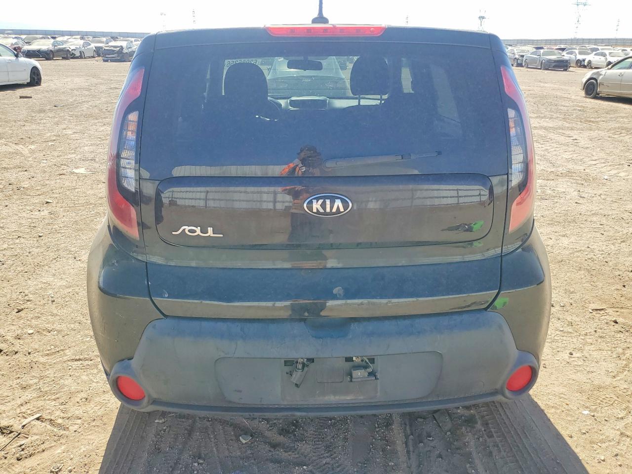 2015 Kia Soul Base Black vin: KNDJN2A2XF7168441