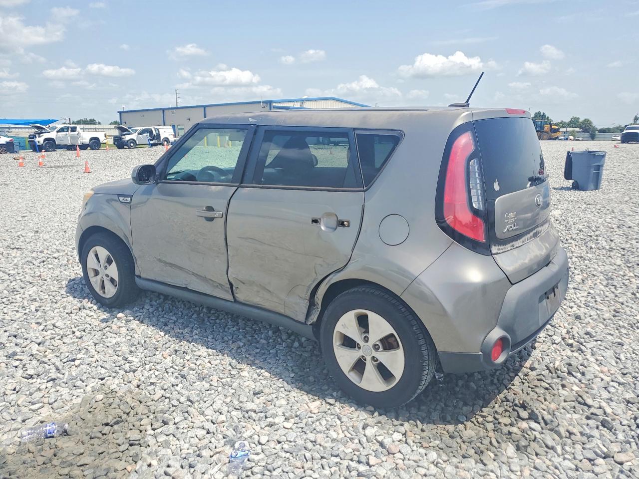 2015 Kia Soul Base Gray vin: KNDJN2A2XF7168648