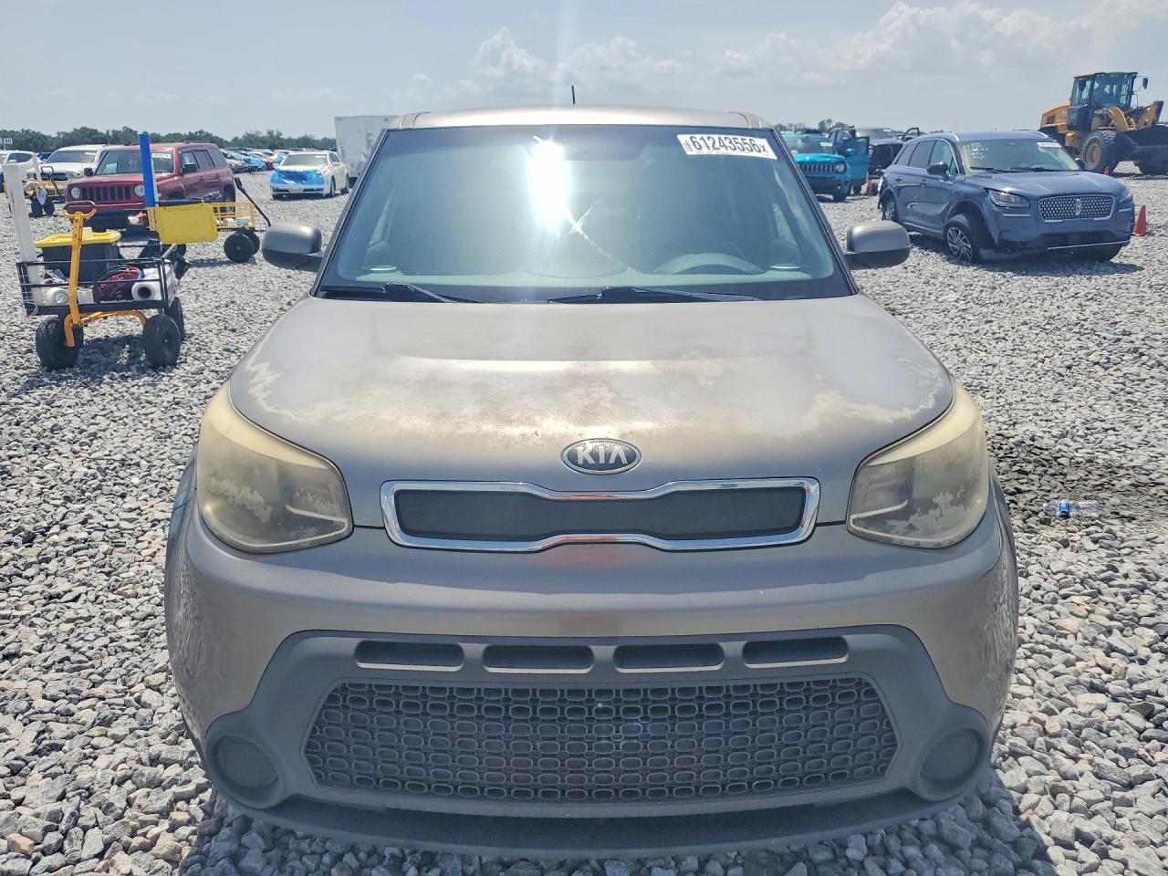 2015 Kia Soul Base Gray vin: KNDJN2A2XF7168648