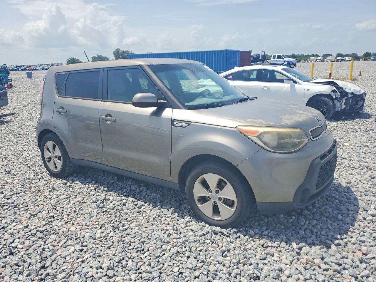 2015 Kia Soul Base Gray vin: KNDJN2A2XF7168648