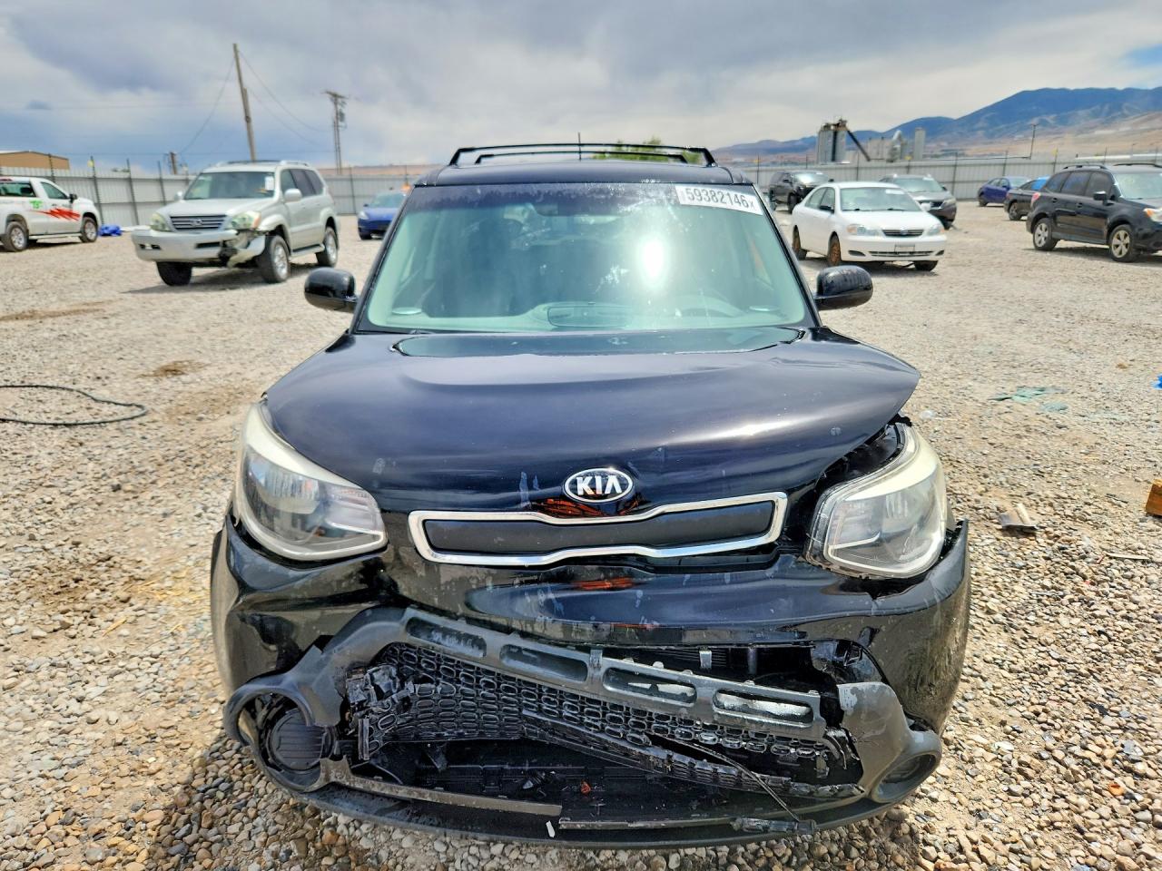 2015 Kia Soul Base Black vin: KNDJN2A2XF7170481