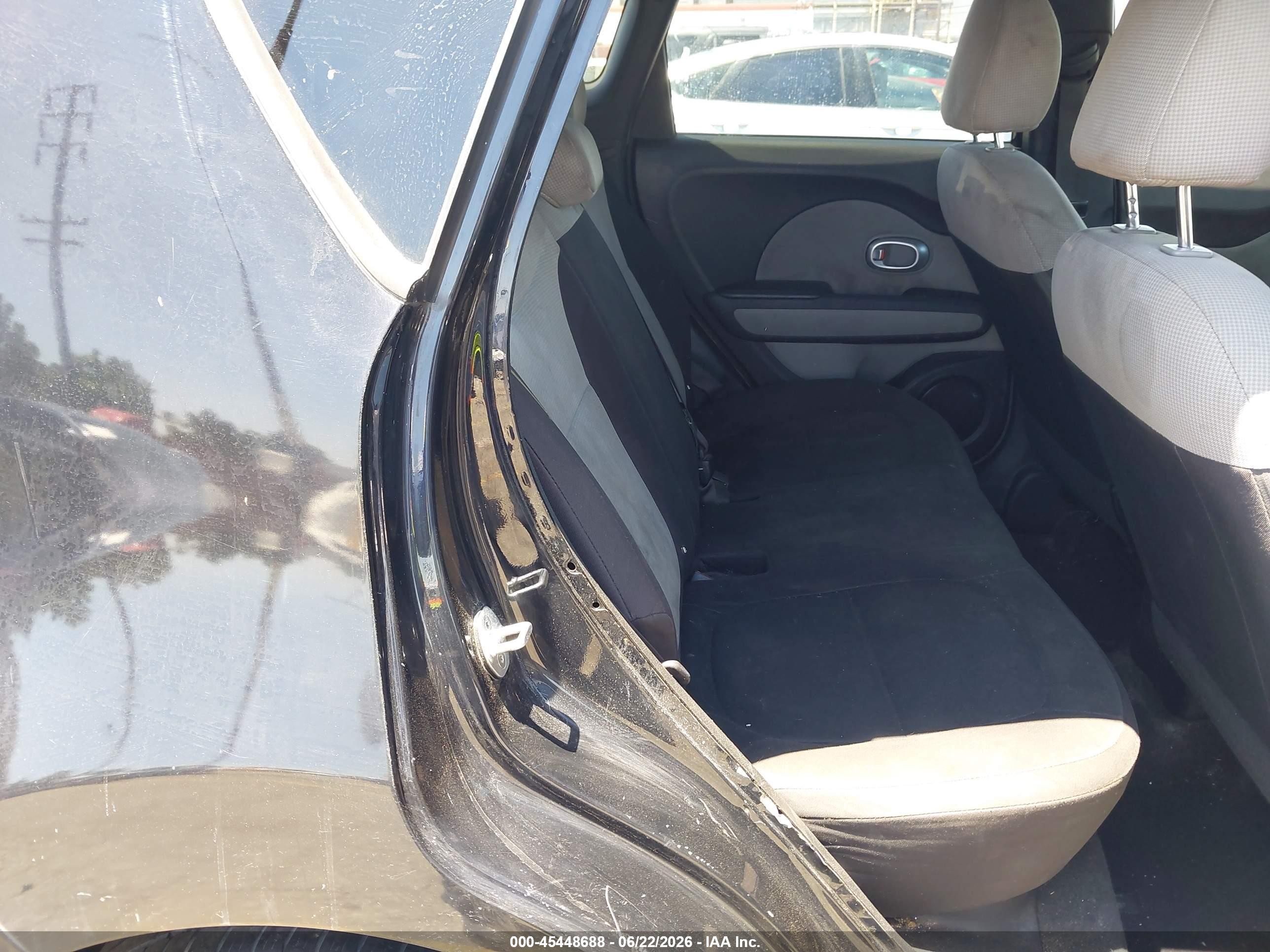 2015 Kia Soul   Черный vin: KNDJN2A2XF7177494