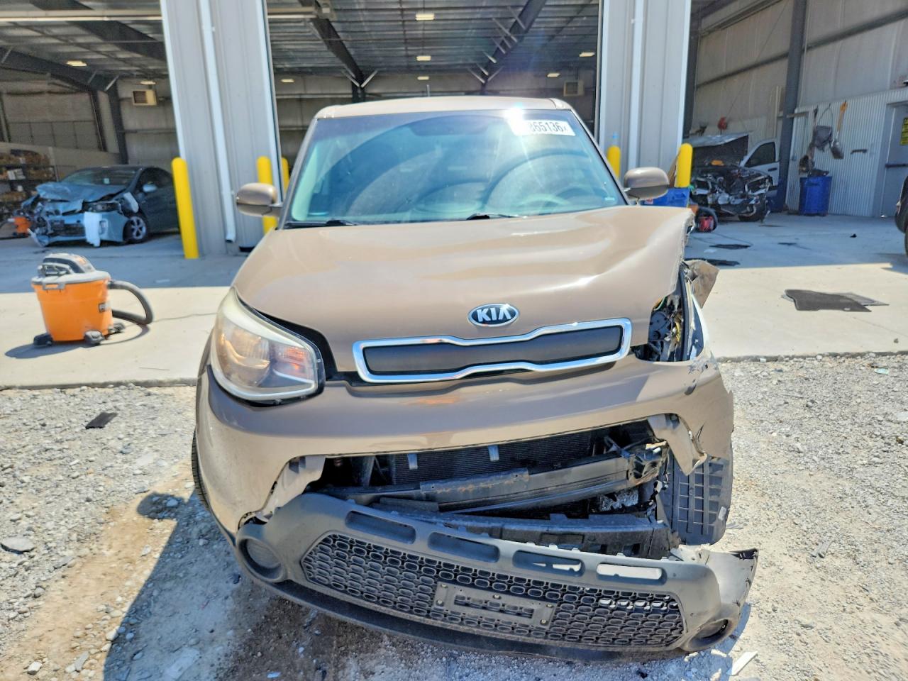 2015 Kia Soul Base Brown vin: KNDJN2A2XF7189306