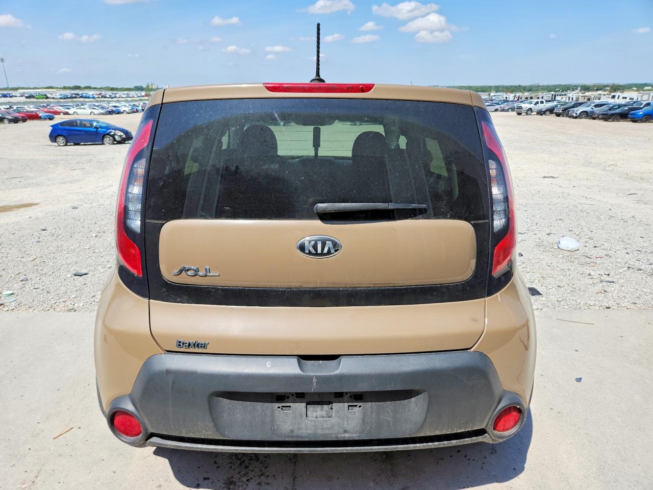 2015 Kia Soul Base Brown vin: KNDJN2A2XF7189306
