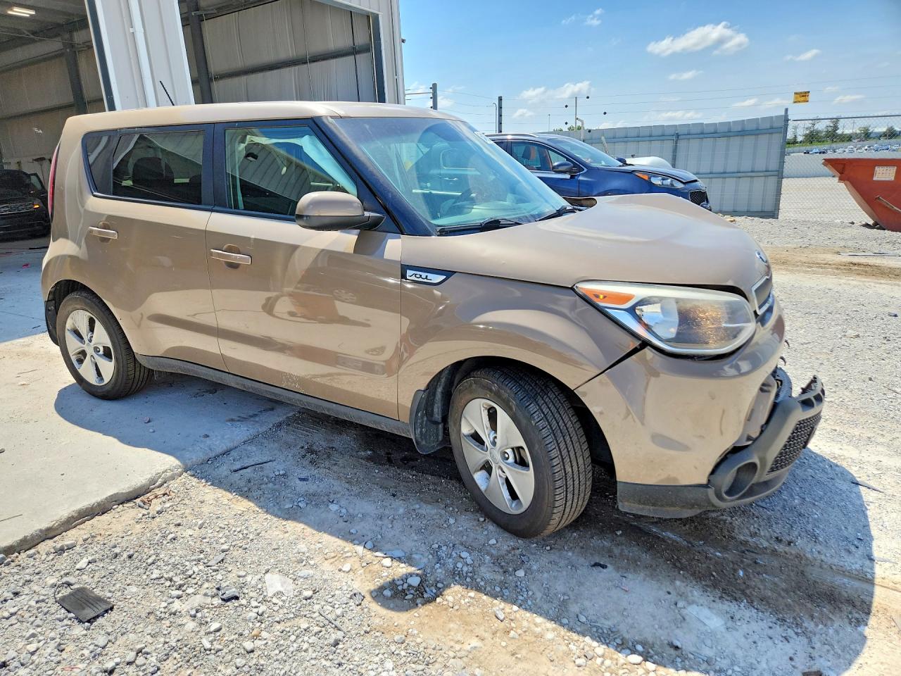 2015 Kia Soul Base Brown vin: KNDJN2A2XF7189306