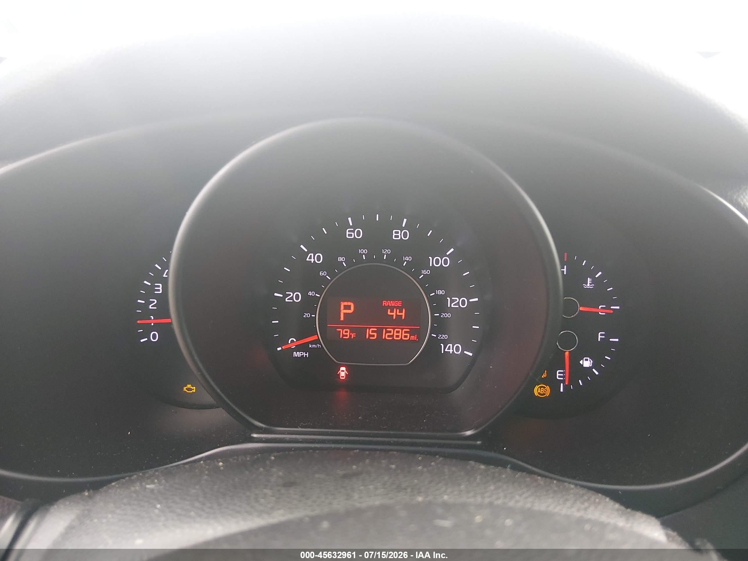 2015 Kia Soul   Синий vin: KNDJN2A2XF7208792