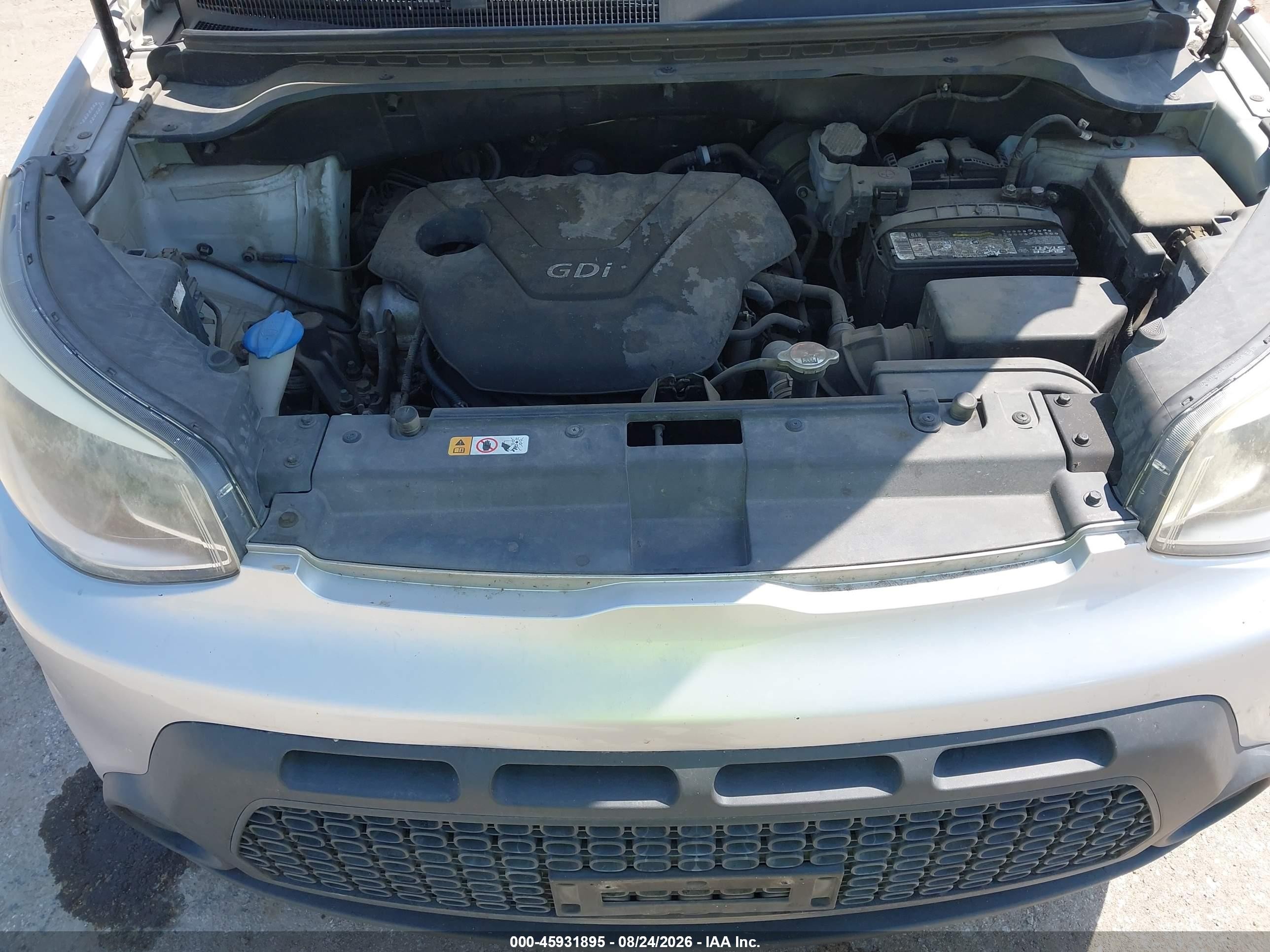 2015 Kia Soul   Silver vin: KNDJN2A2XF7756145