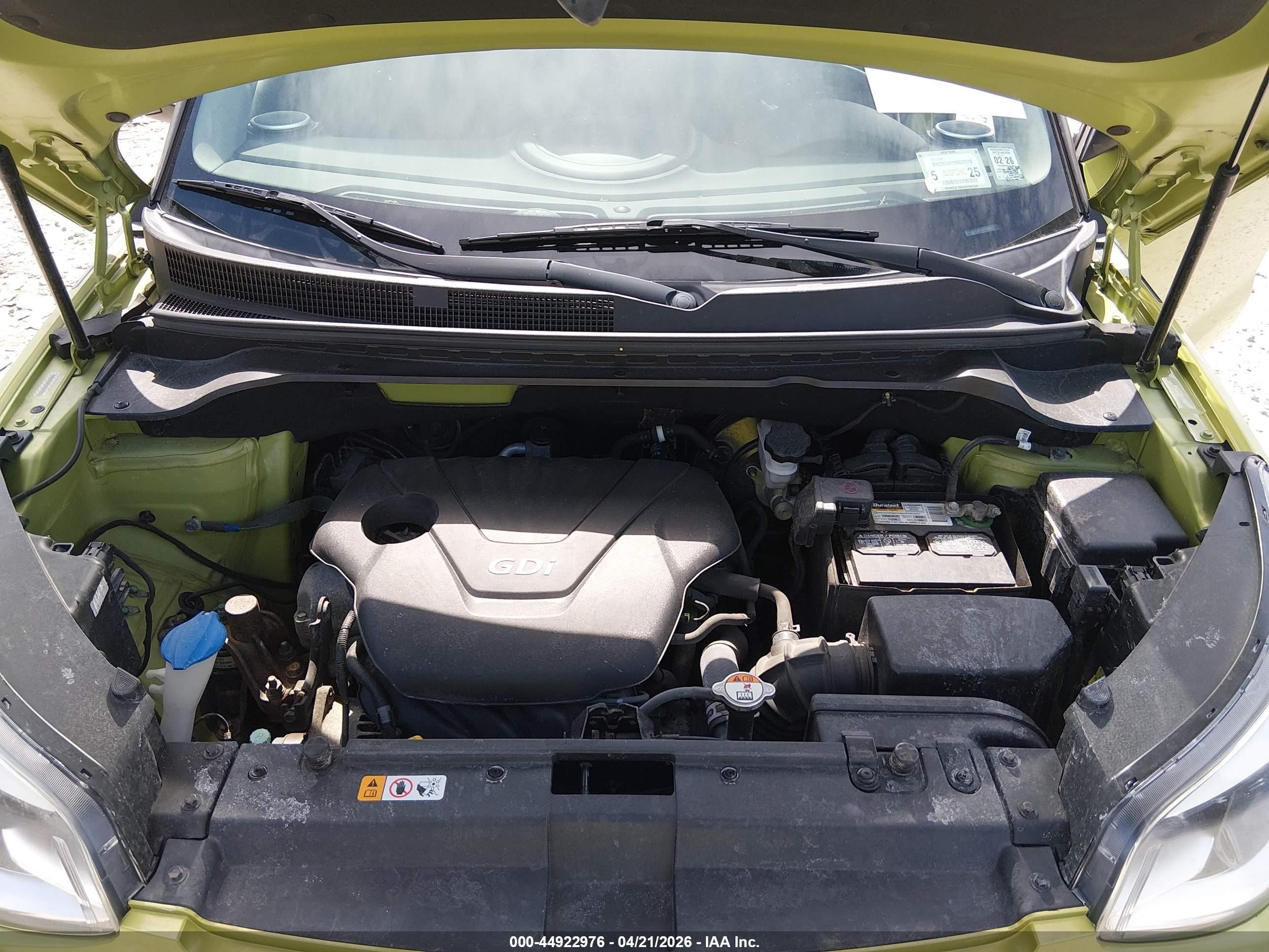 2015 Kia Soul   Green vin: KNDJN2A2XF7778954
