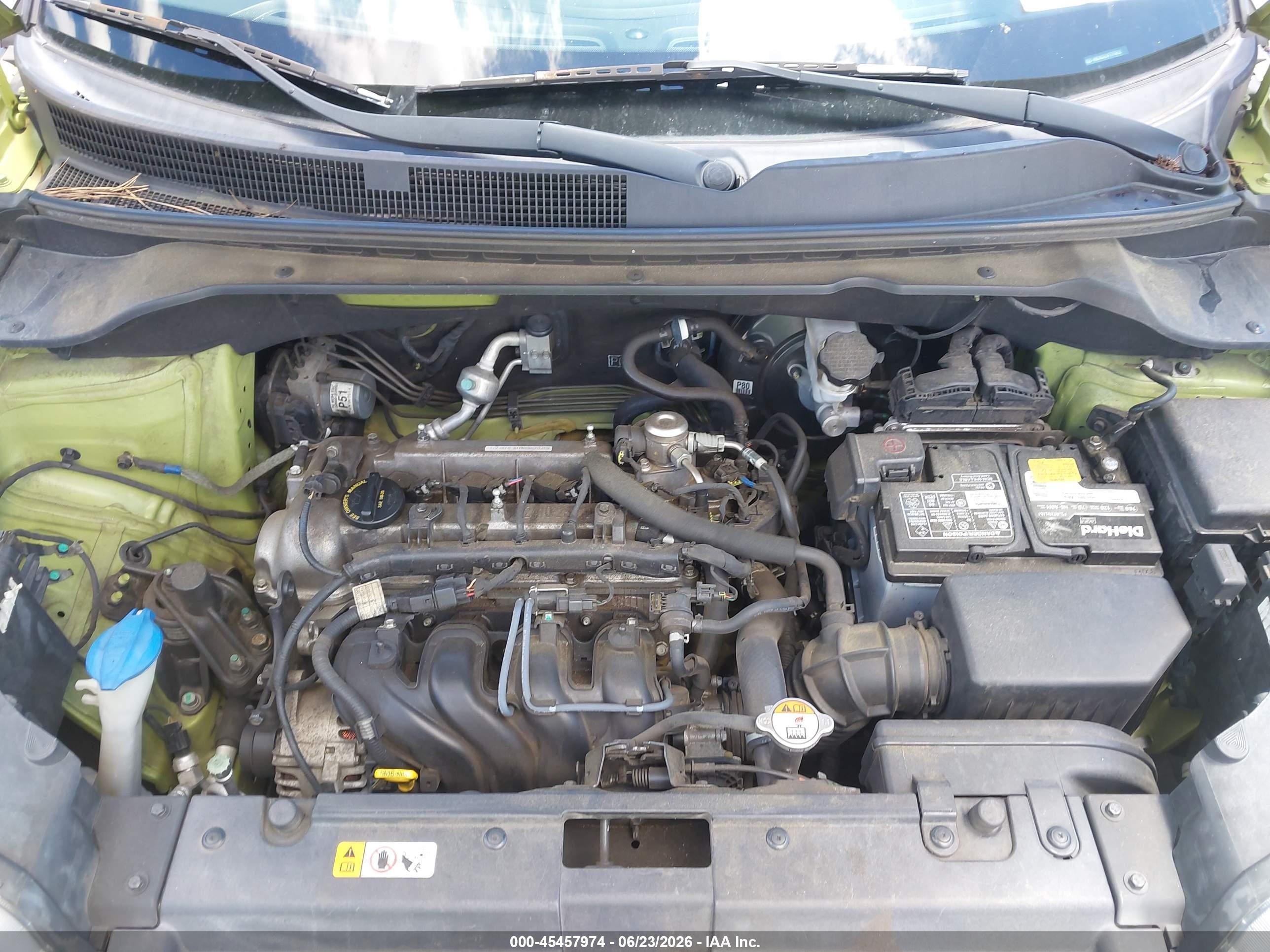 2015 Kia Soul   Green vin: KNDJN2A2XF7779652