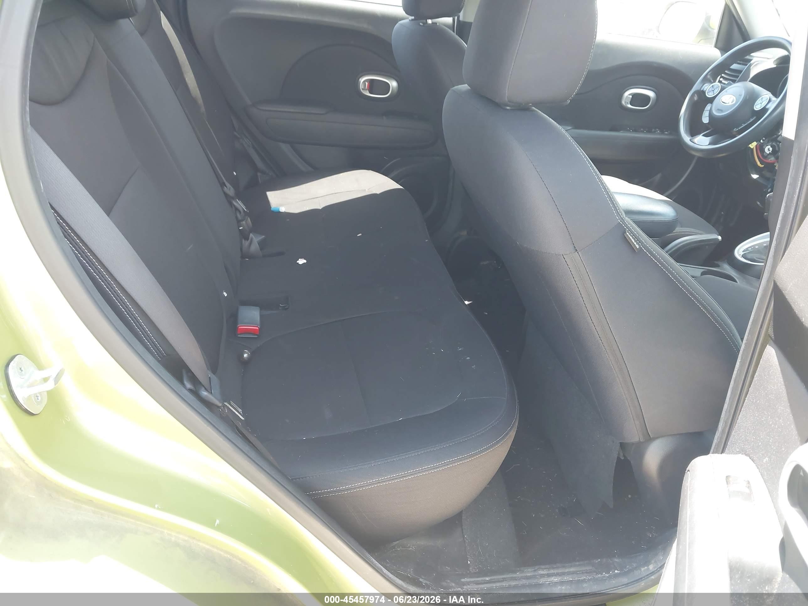 2015 Kia Soul   Green vin: KNDJN2A2XF7779652