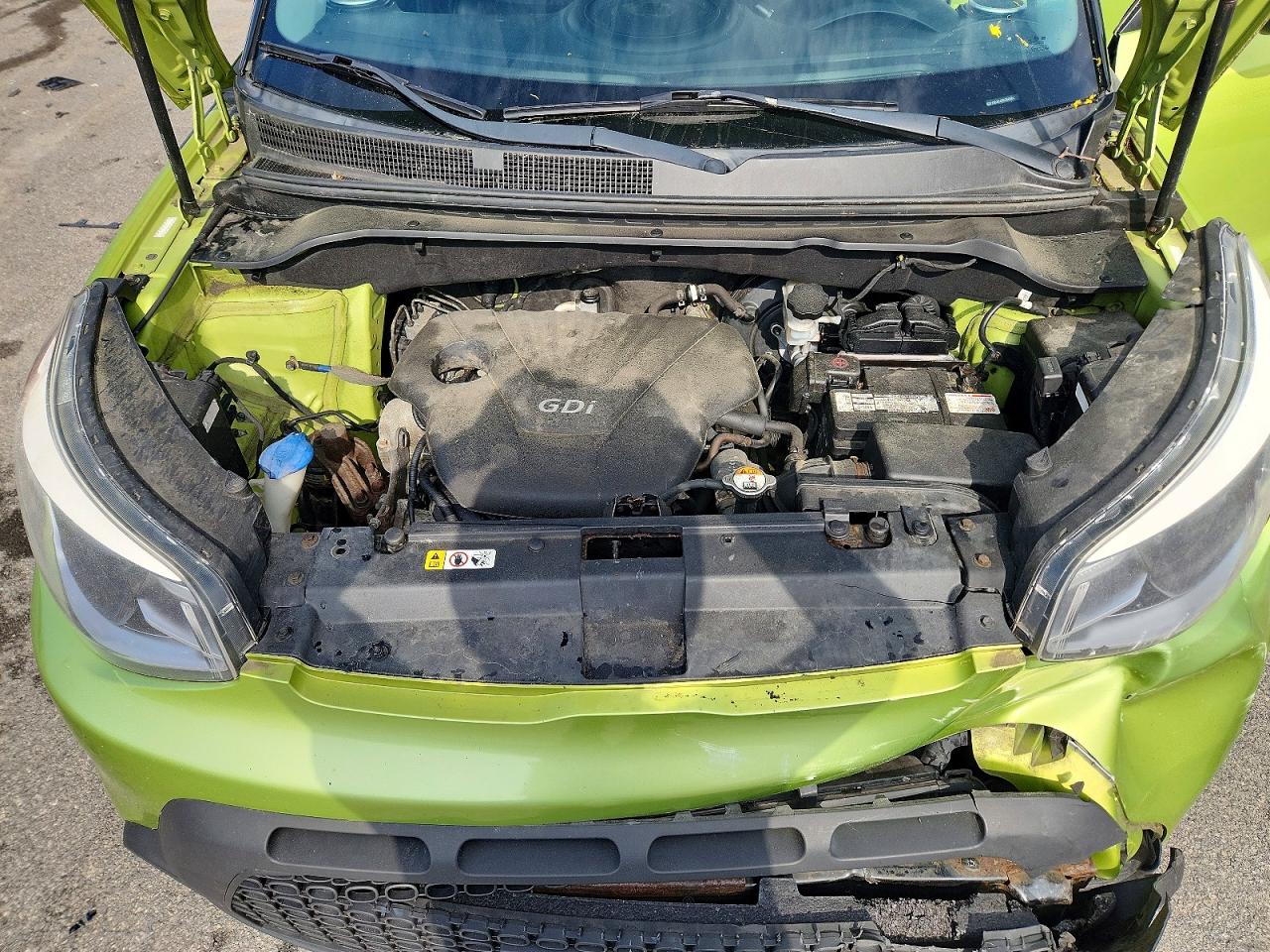 2016 Kia Soul Ex Green vin: KNDJN2A2XG7848986