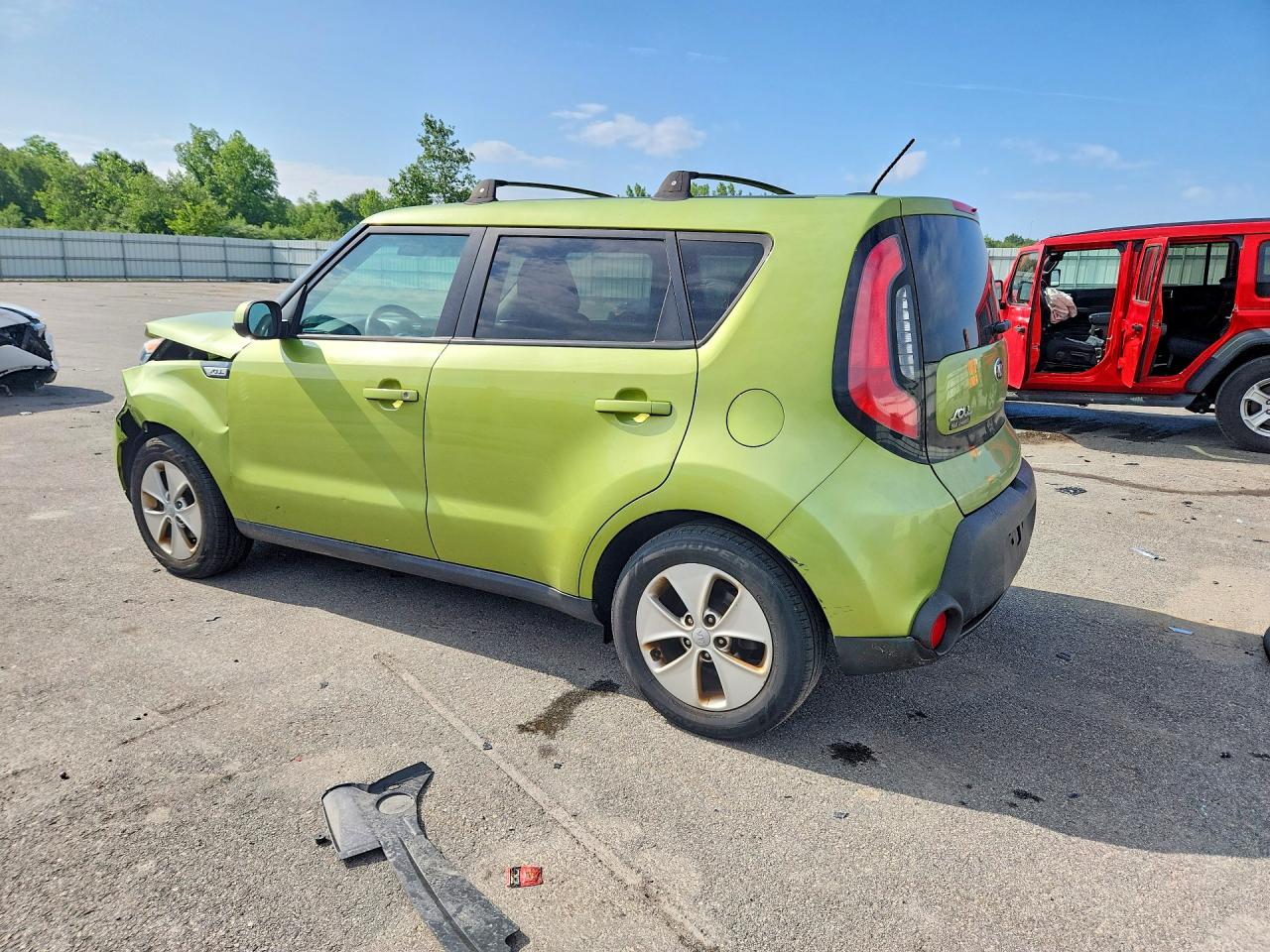 2016 Kia Soul Ex Green vin: KNDJN2A2XG7848986