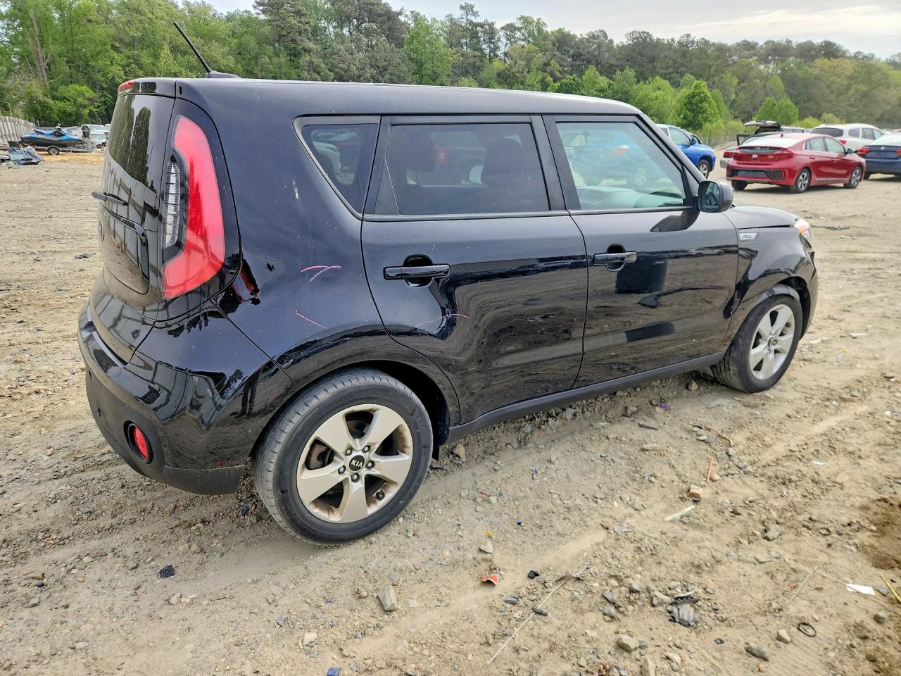 2018 Kia Soul Base Black vin: KNDJN2A2XJ7554043