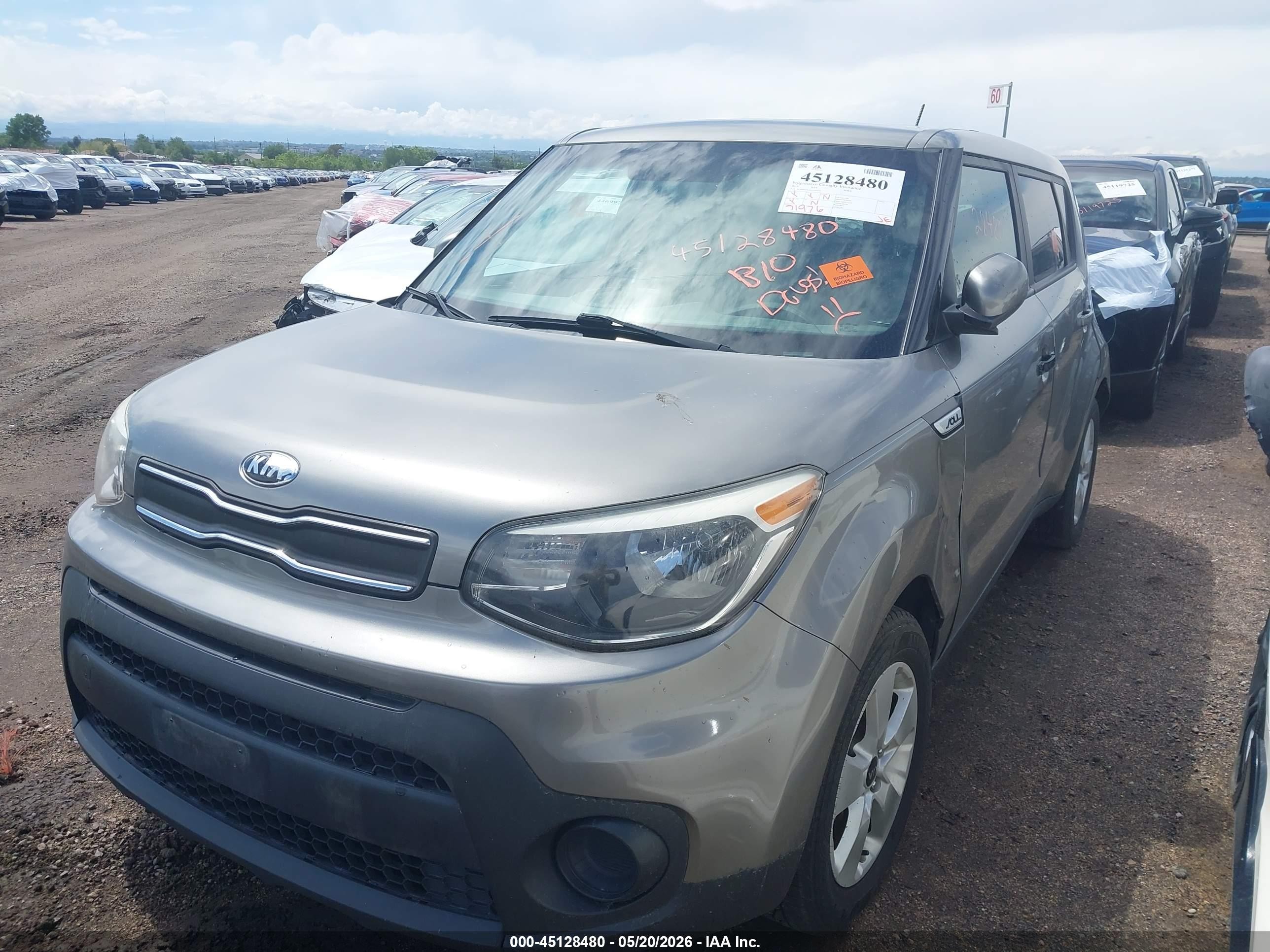2018 Kia Soul   Pewter vin: KNDJN2A2XJ7595434