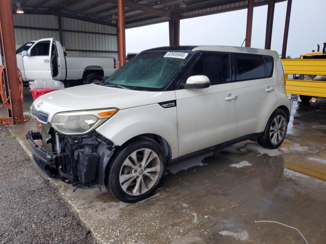 2014 Kia Soul + White vin: KNDJP3A50E7053646
