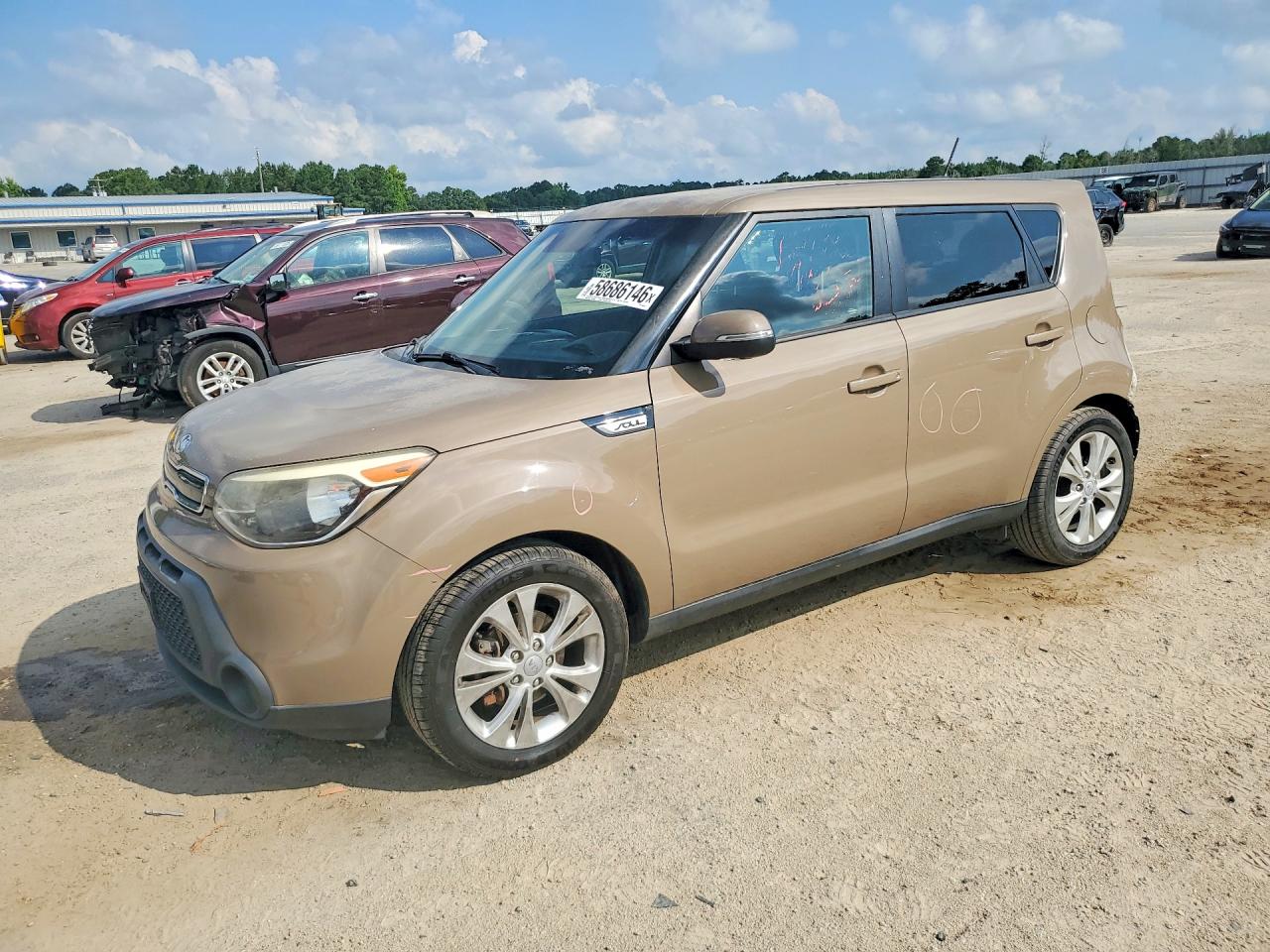 2014 Kia Soul + Brown vin: KNDJP3A50E7066610